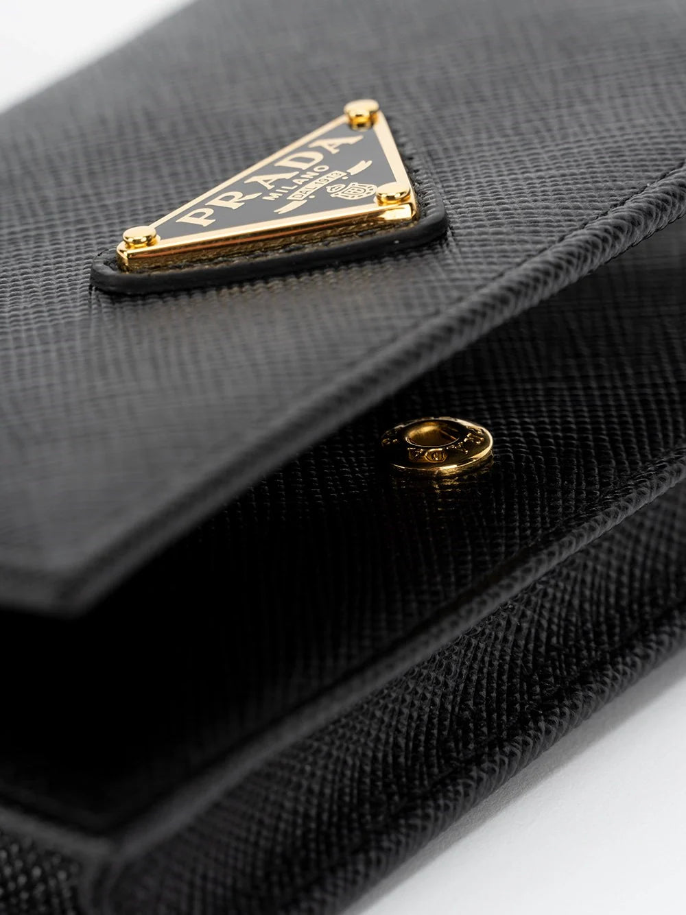 Prada Women Small Saffiano Leather Wallet