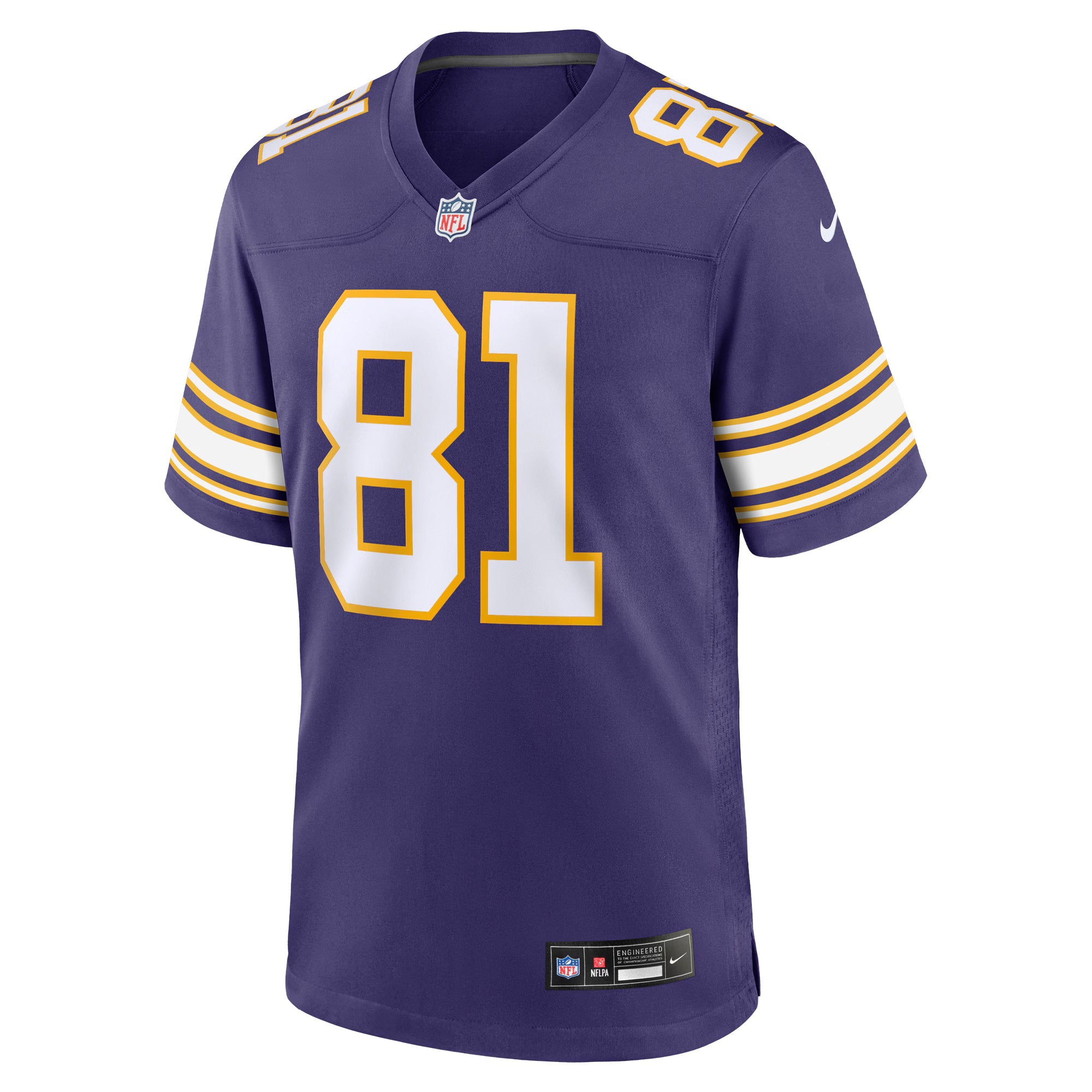Minnesota Vikings Carl Eller Purple Retired Player Alternate Game Jersey