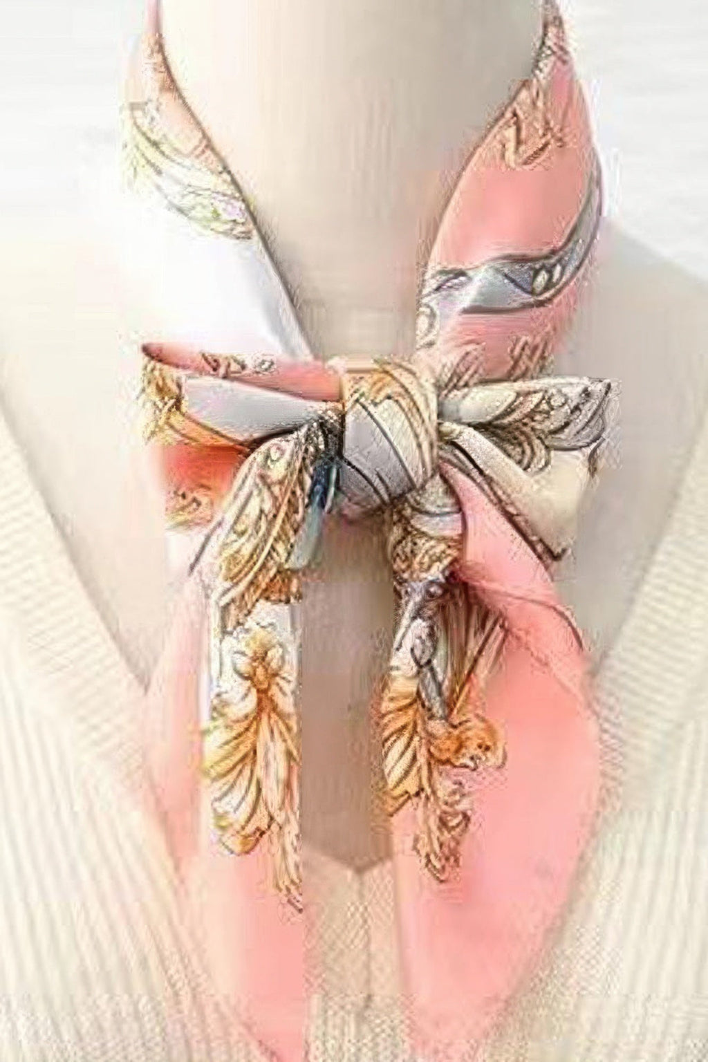 Bold Mix Print Bandana Scarf