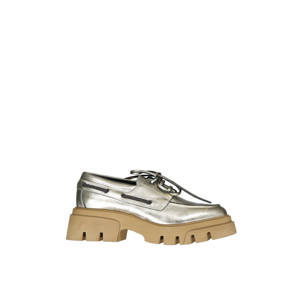 Brunello Cucinelli Leather Loafers Women