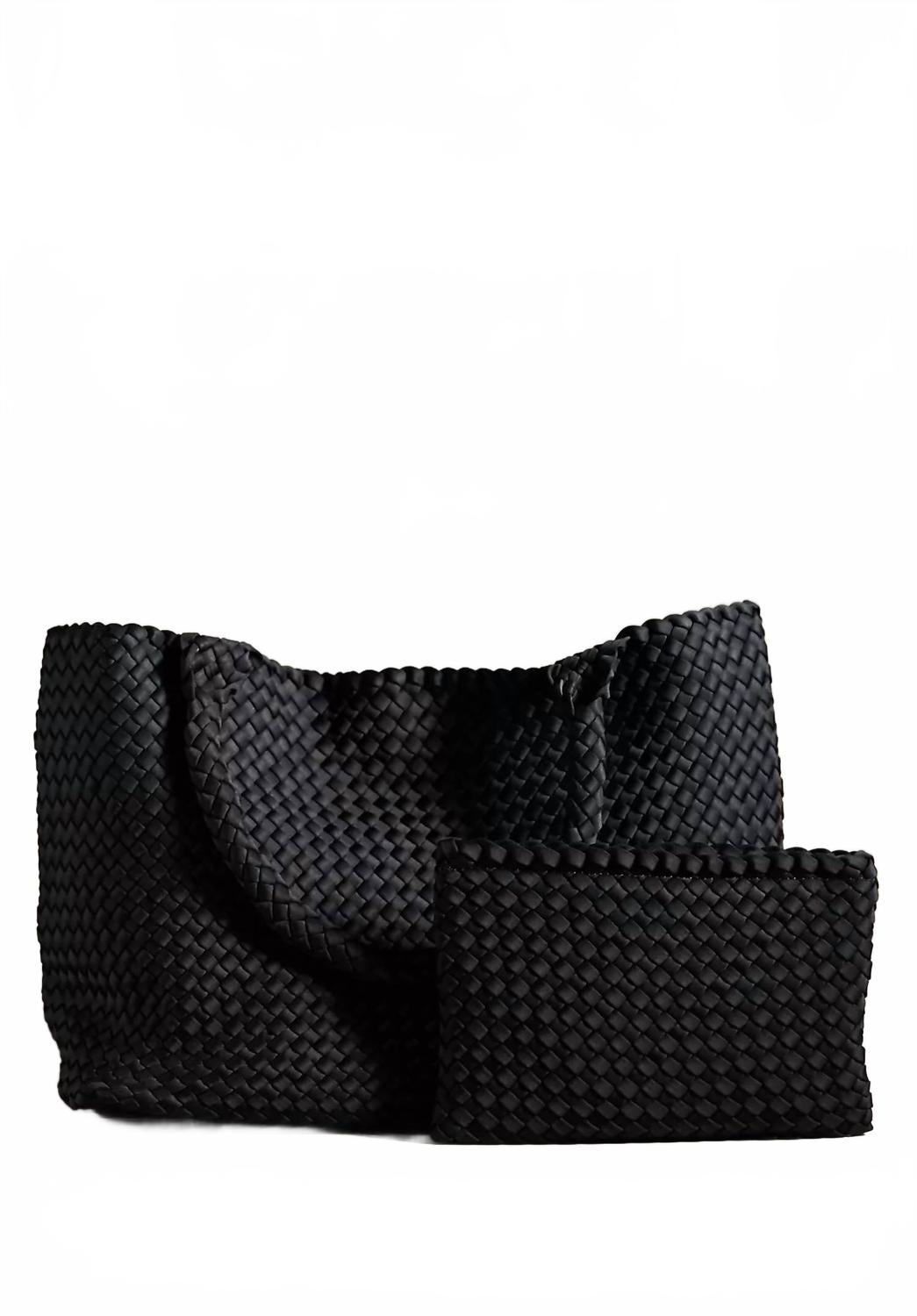 Sky's The Limit Large Neoprene Tote In Black