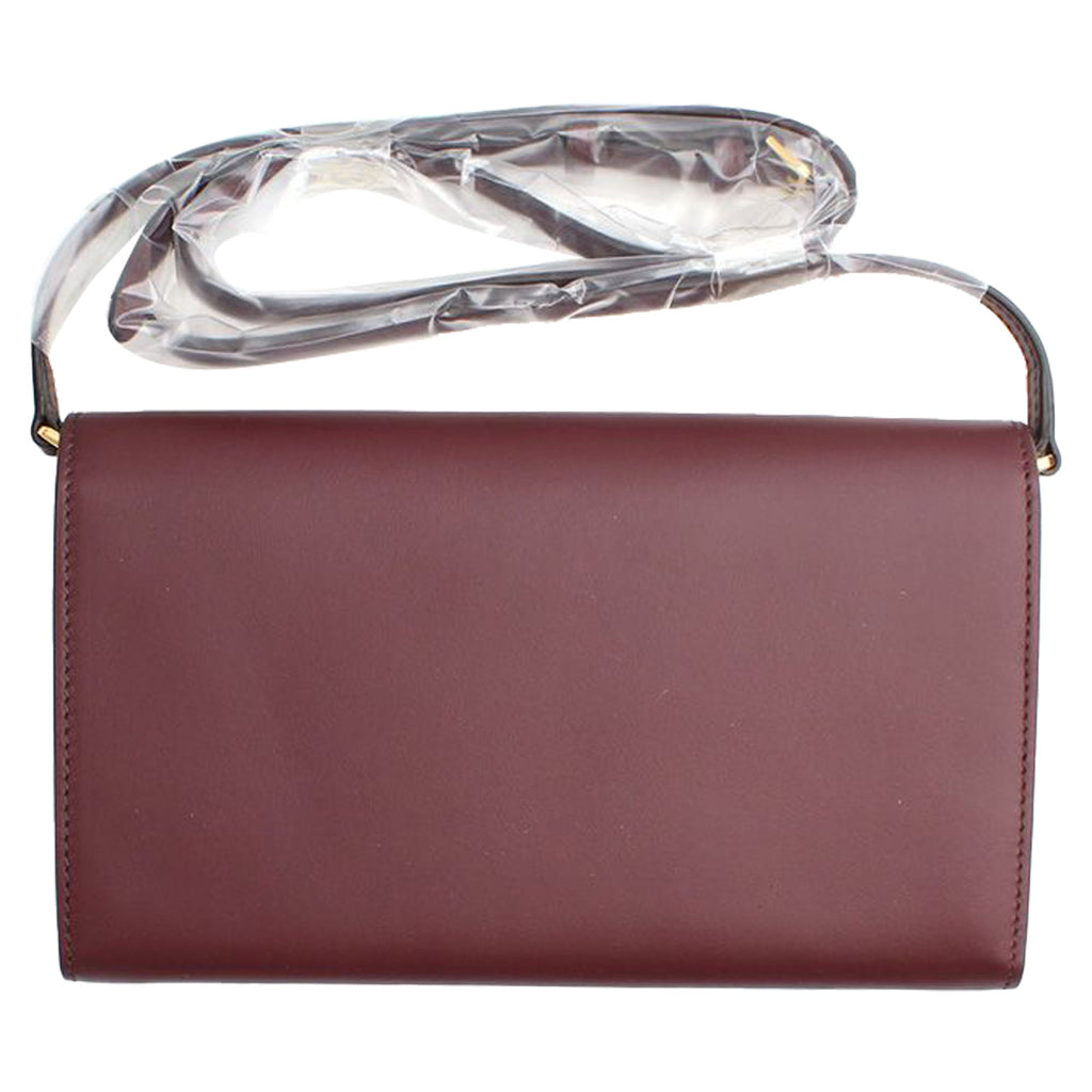 Mahogany Red Mini Crossbody Bag