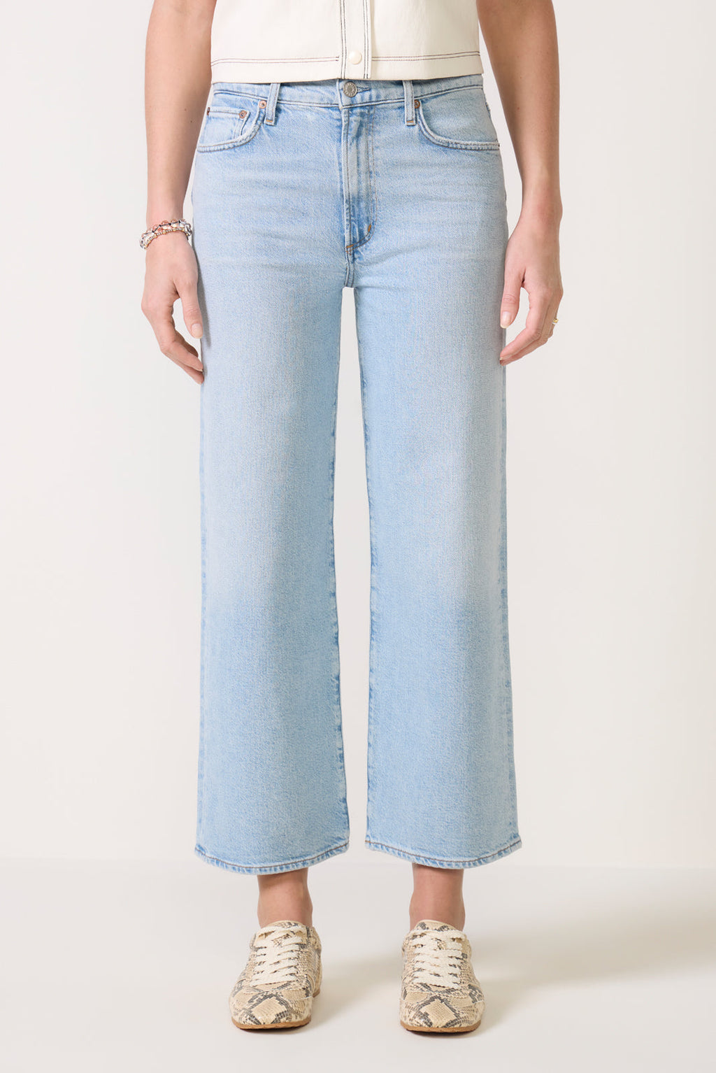 Women's Harper Wide Leg Crop Jeans
