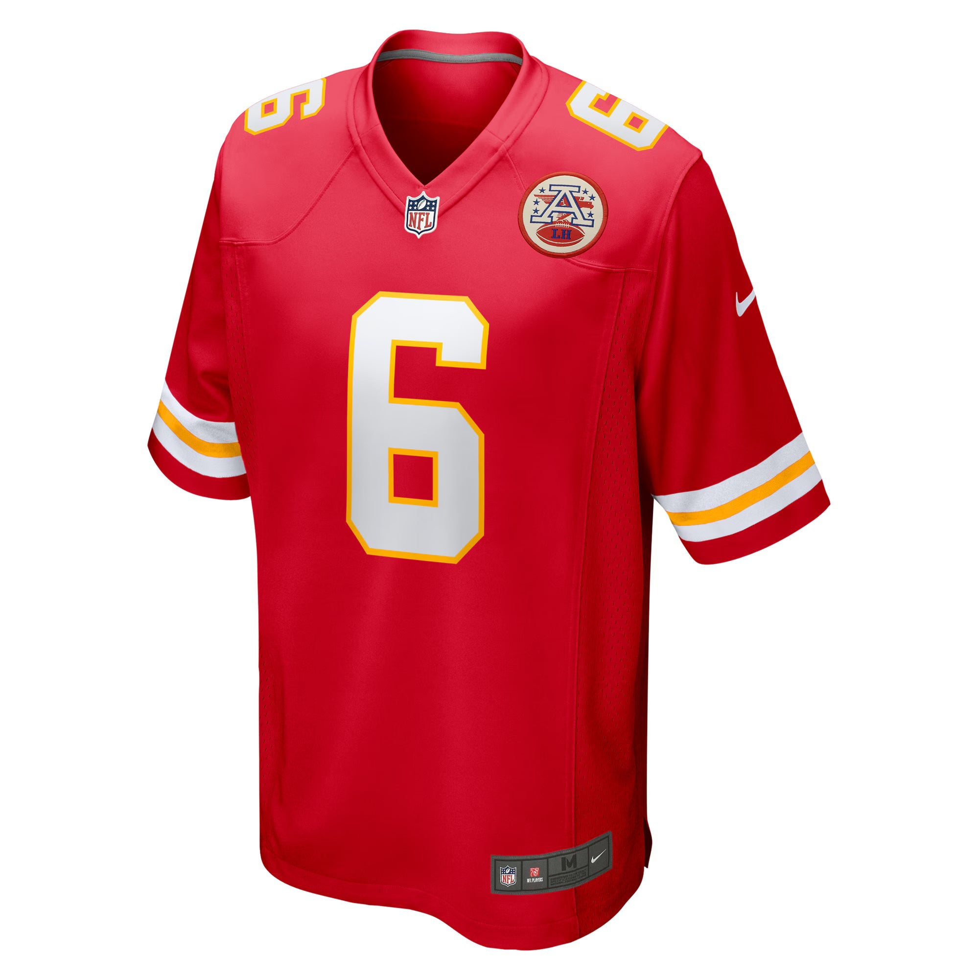 Kansas City Chiefs Bryan Cook Red Game Player Jersey