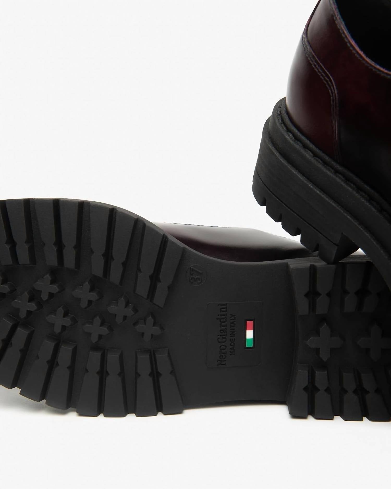 Women's Manolete Clog In Bordo