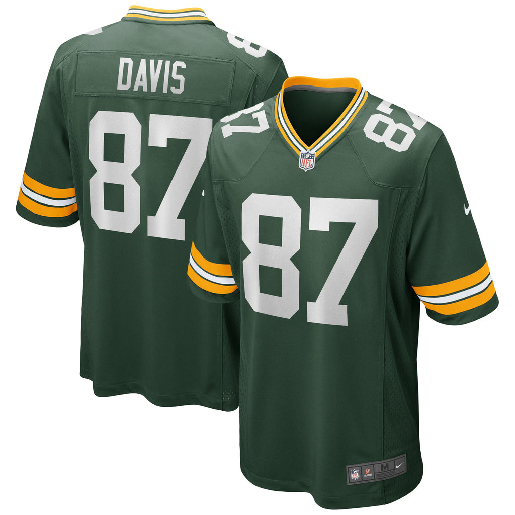 Green Bay Packers Willie Davis Green Game Retired Player Jersey