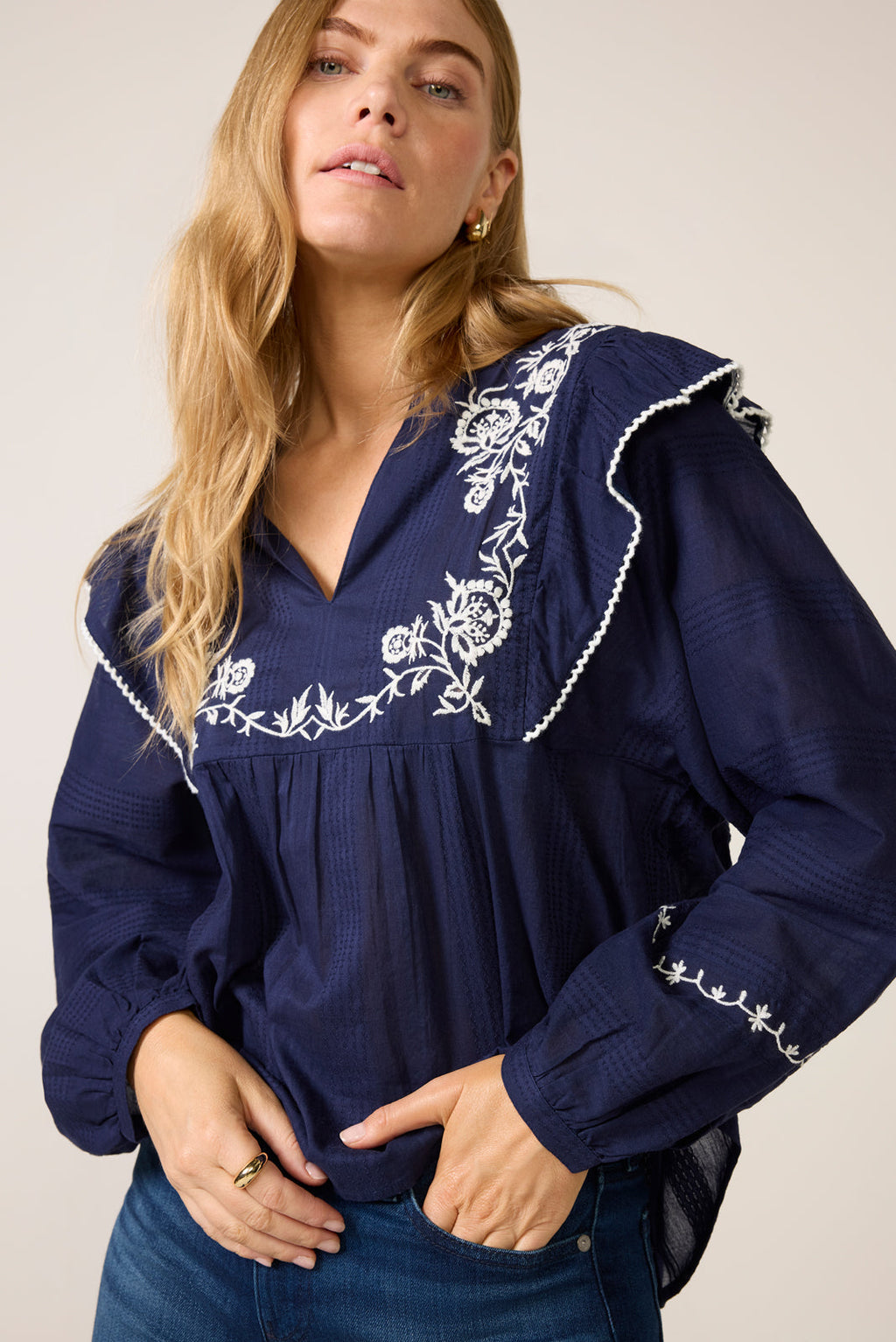 Women's Sydney Embroidered Blouse