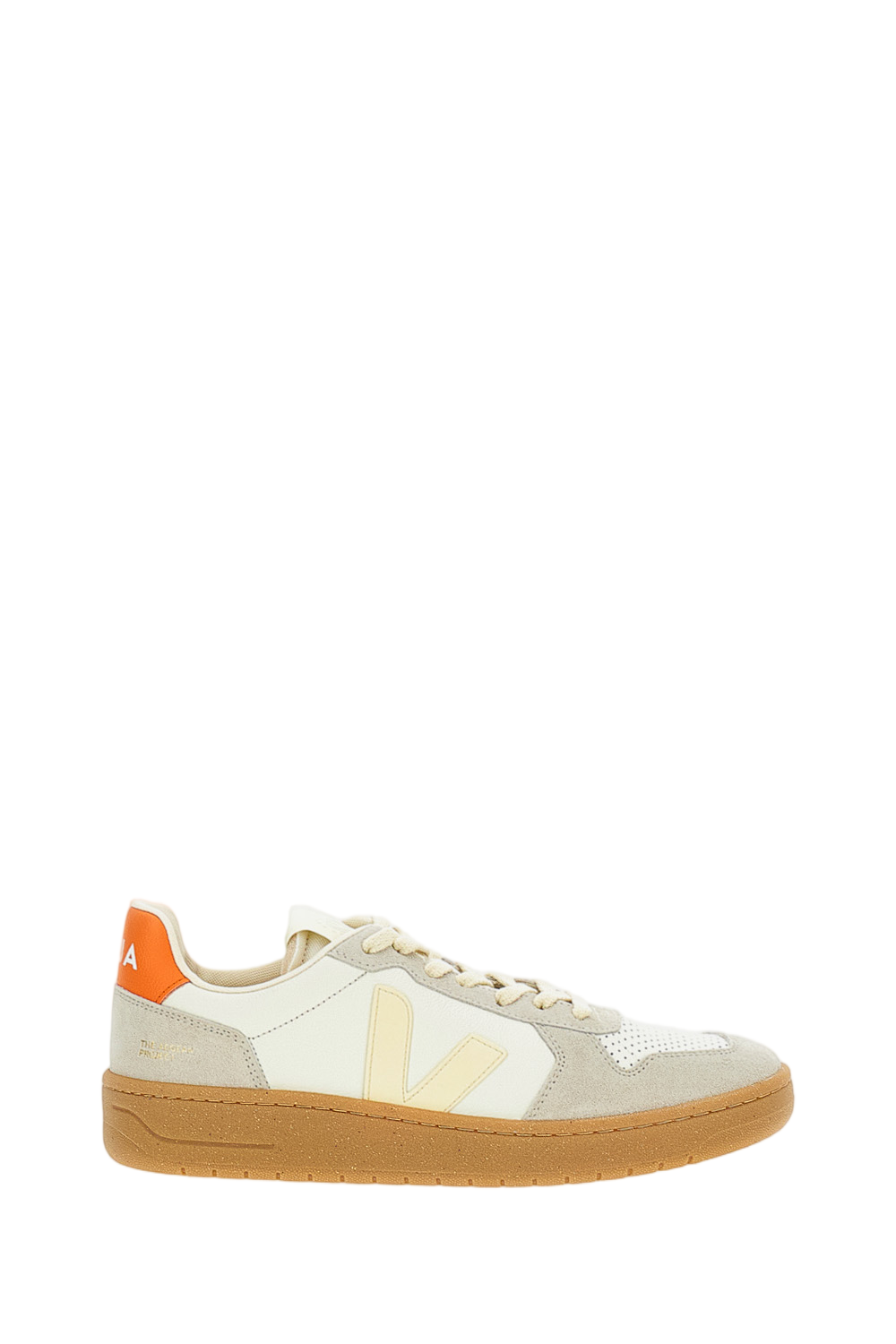 White V82 Leather Sneakers