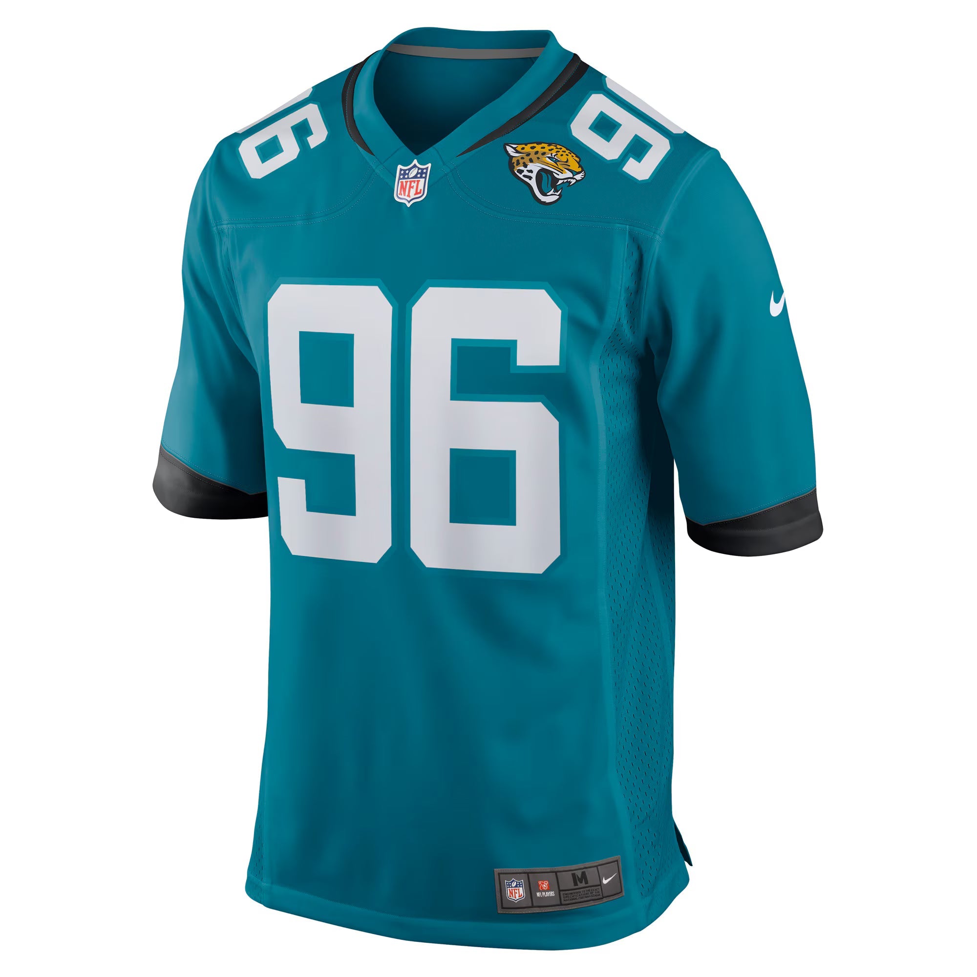 Jacksonville Jaguars Adam Gotsis Teal Game Jersey