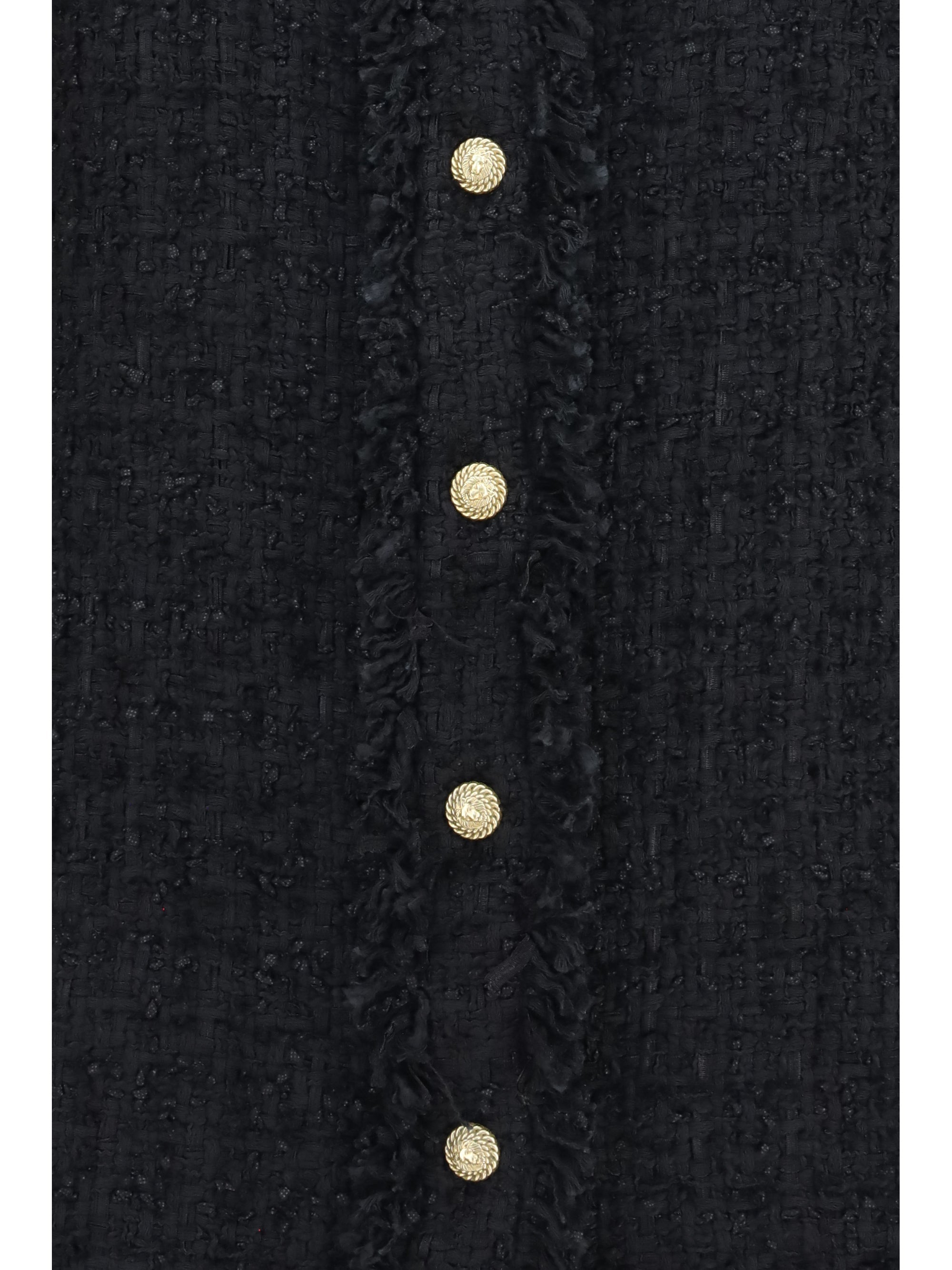 Balmain Women Tweed Shirt