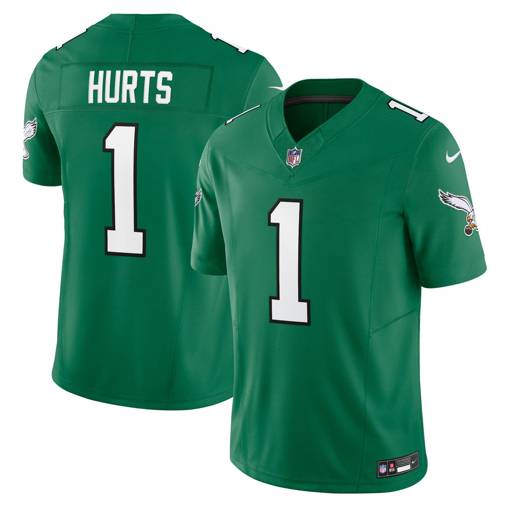Philadelphia Eagles Jalen Hurts Kelly Green Vapor F.U.S.E. Limited Jersey
