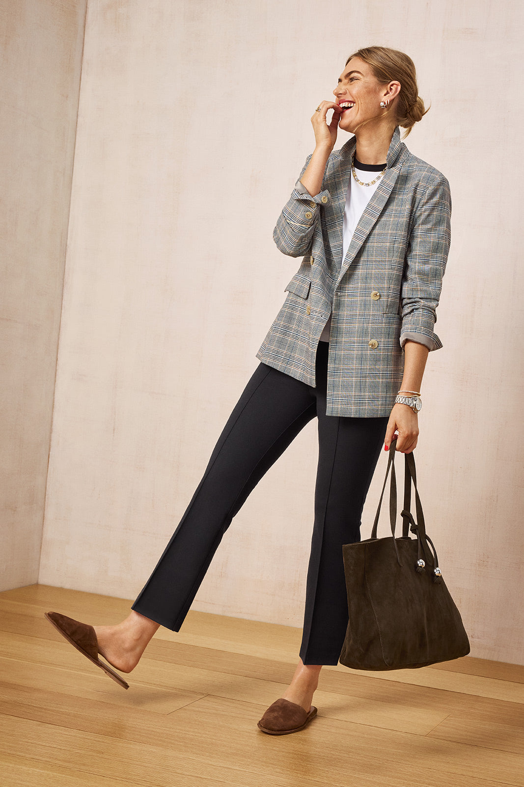 Women's Cohen Suede Tote Bag