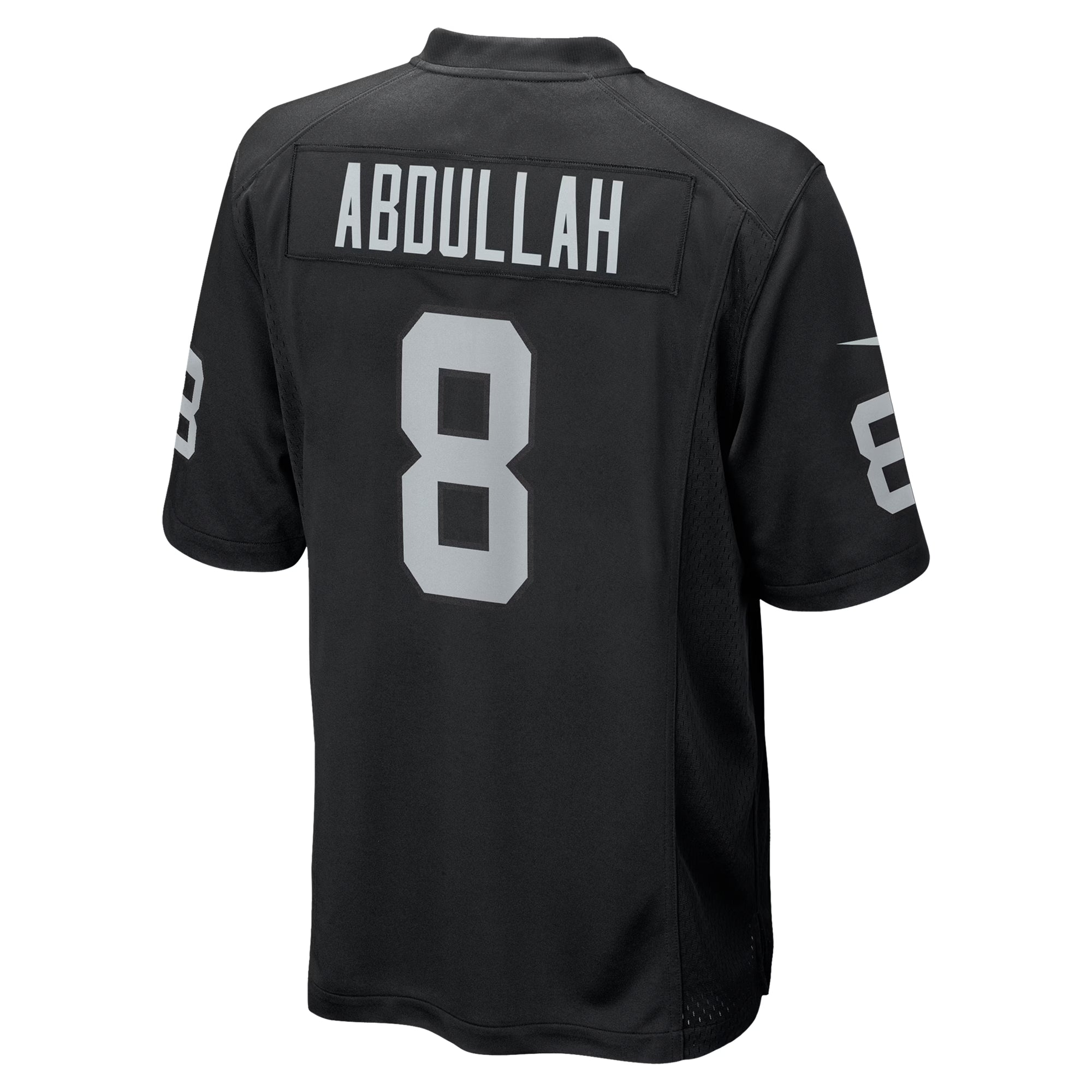 Las Vegas Raiders Ameer Abdullah Black Team Game Jersey
