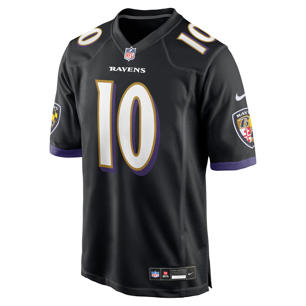 Baltimore Ravens DeAndre Hopkins Black Alternate Game Jersey