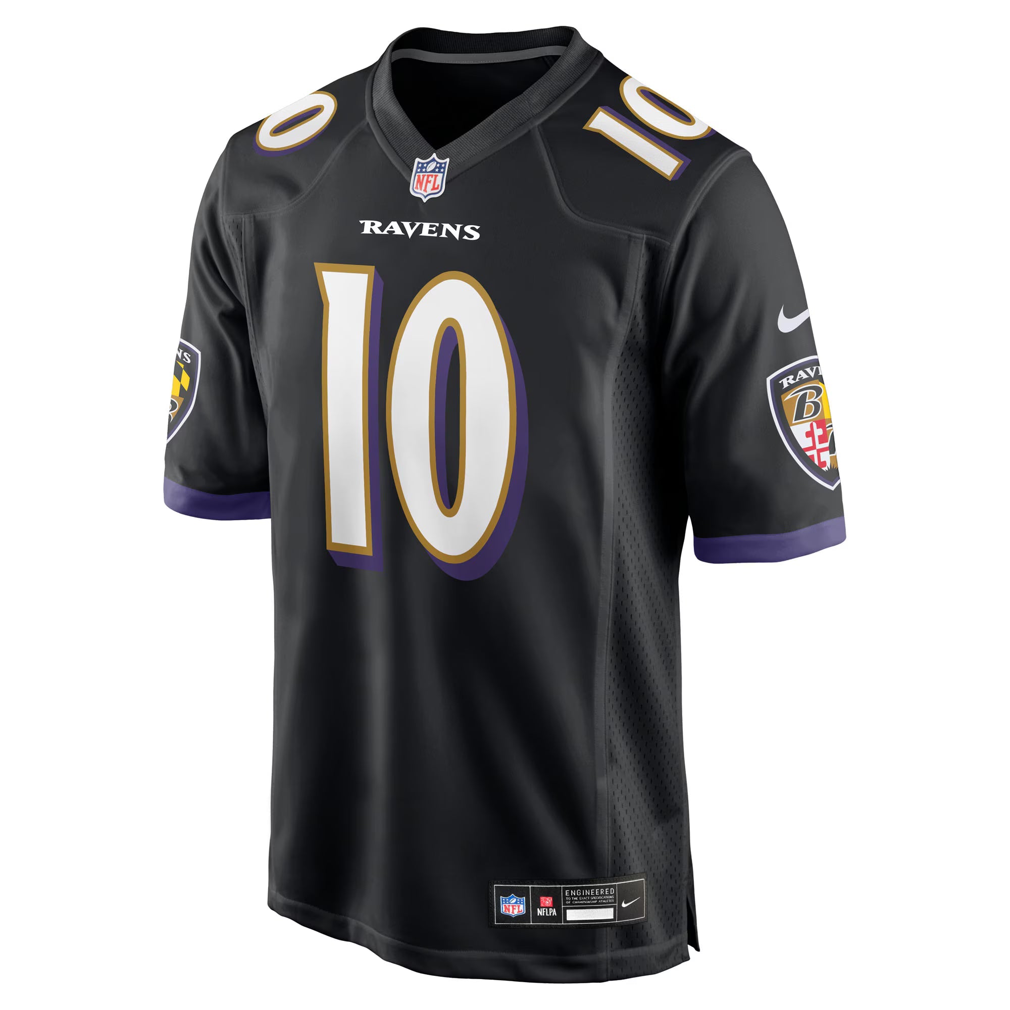 Baltimore Ravens DeAndre Hopkins Black Alternate Game Jersey