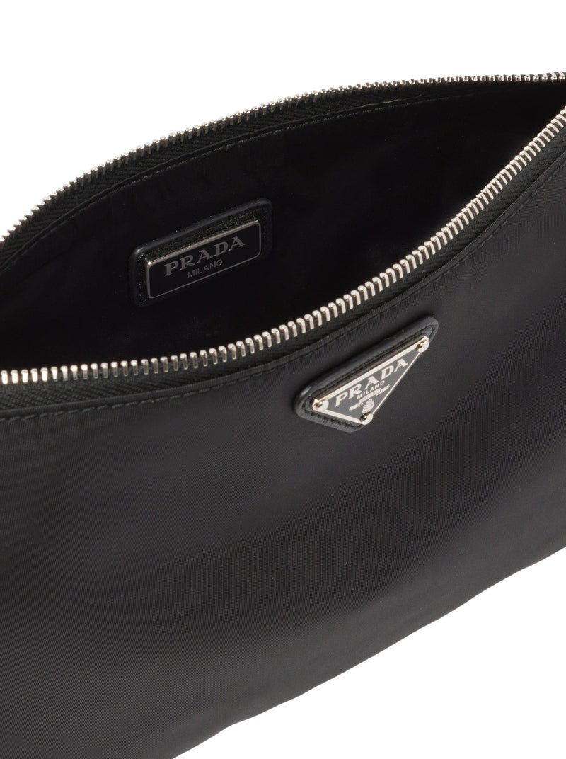 Prada Men Re-Nylon And Saffiano Pouch