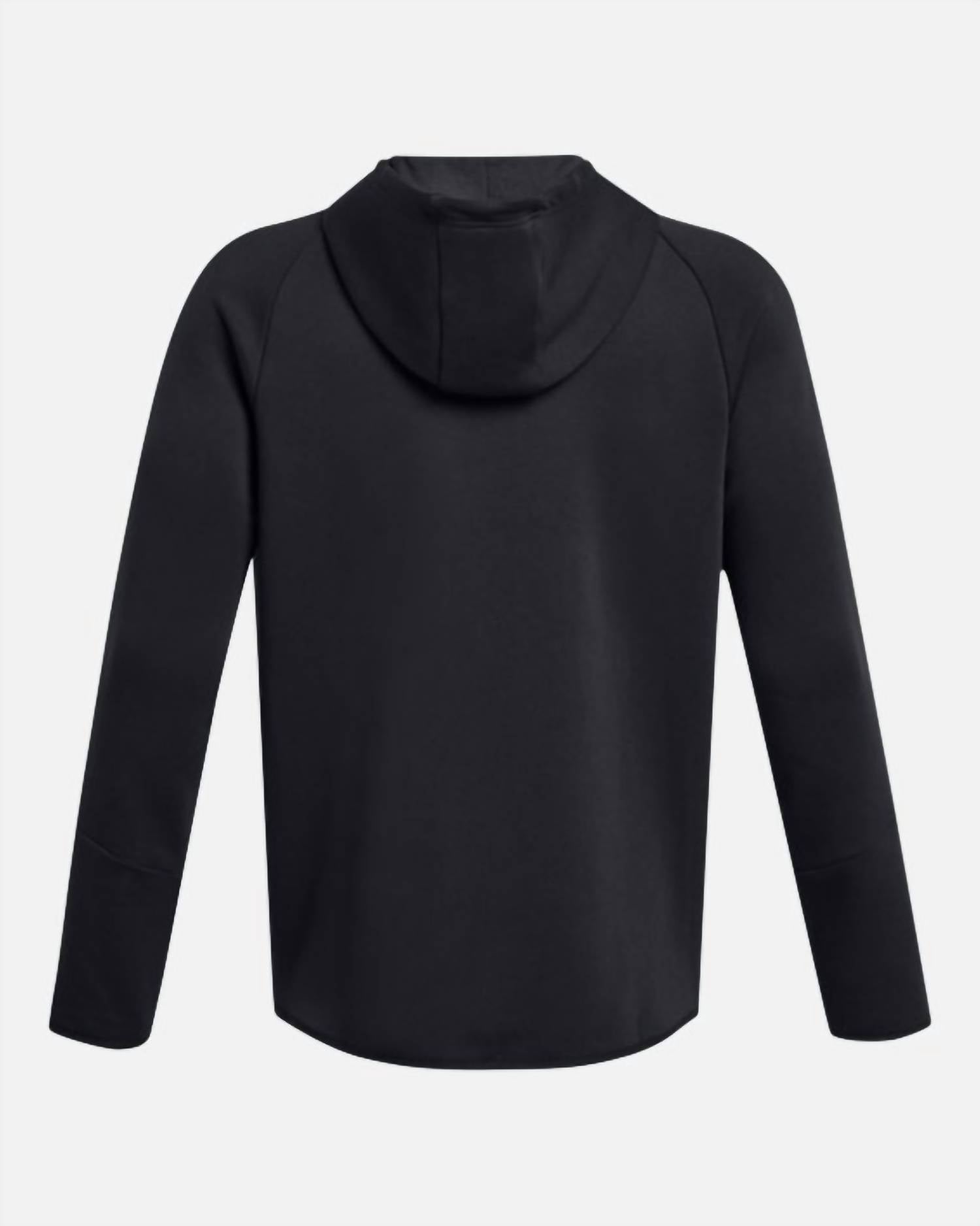 Unstoppable Fleece Full Zip Hoodie In Black
