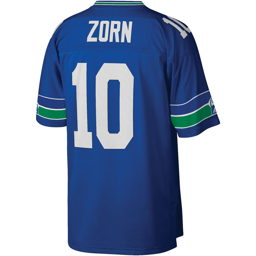 Seattle Seahawks Jim Zorn Mitchell & Ness Royal Legacy Replica Jersey
