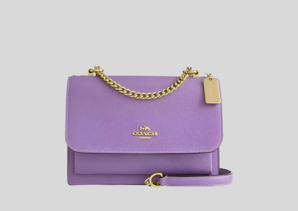 NWT Coach Klare Crossbody Leather Bag In Iris