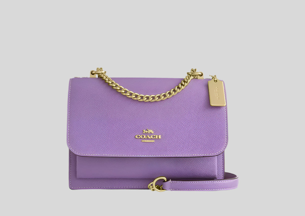 NWT Coach Klare Crossbody Leather Bag In Iris
