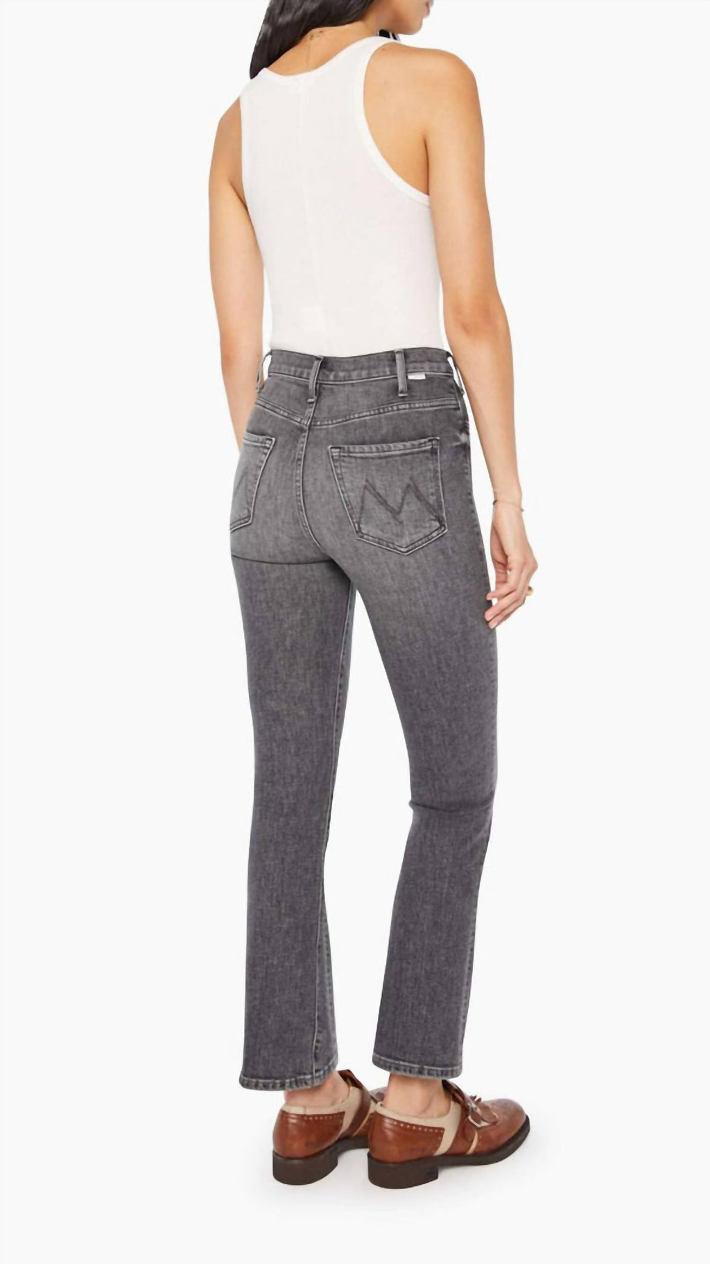 Hustler Flood High-Rise Flare Jean In Under The Bleachers