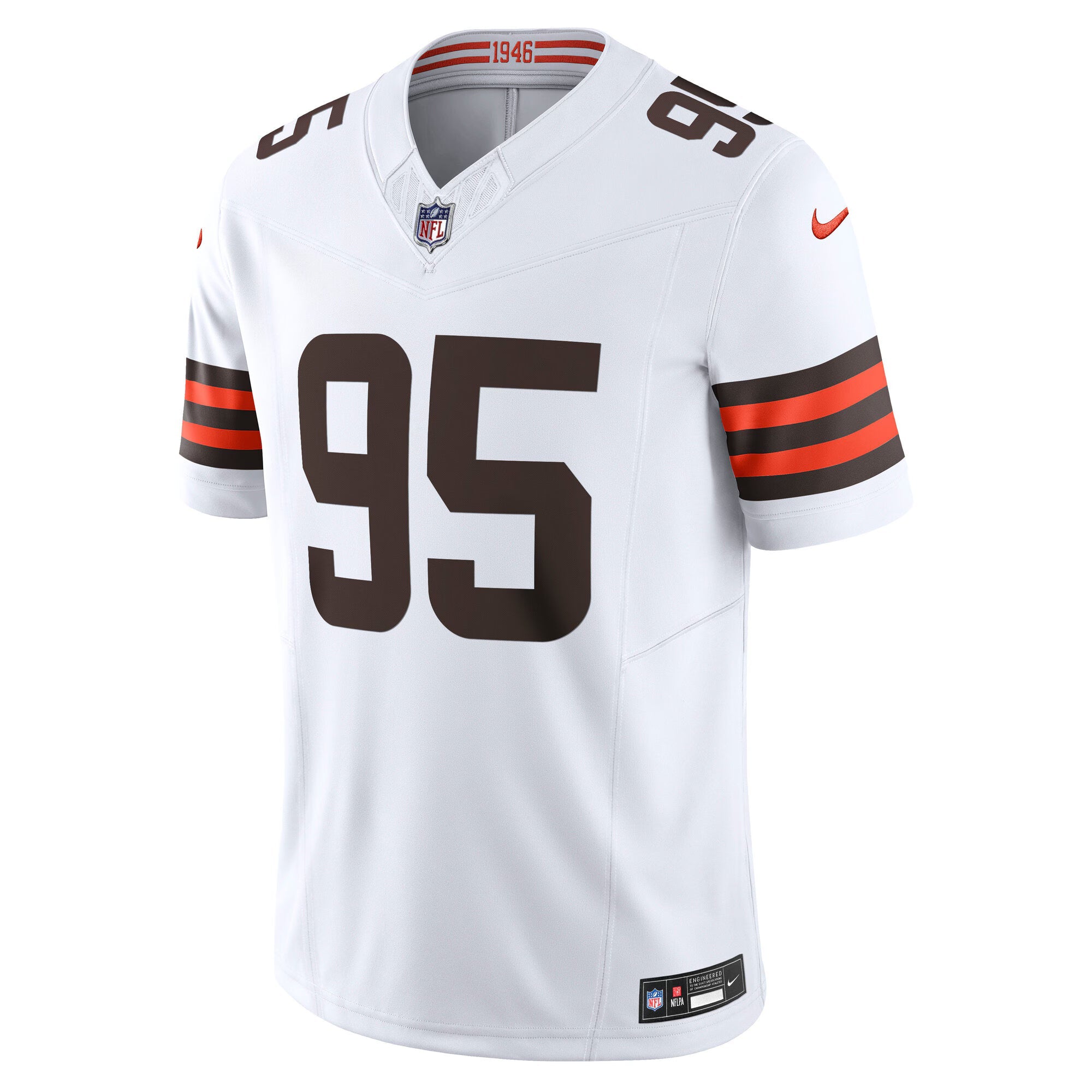 Cleveland Browns Myles Garrett White Vapor F.U.S.E. Limited Jersey