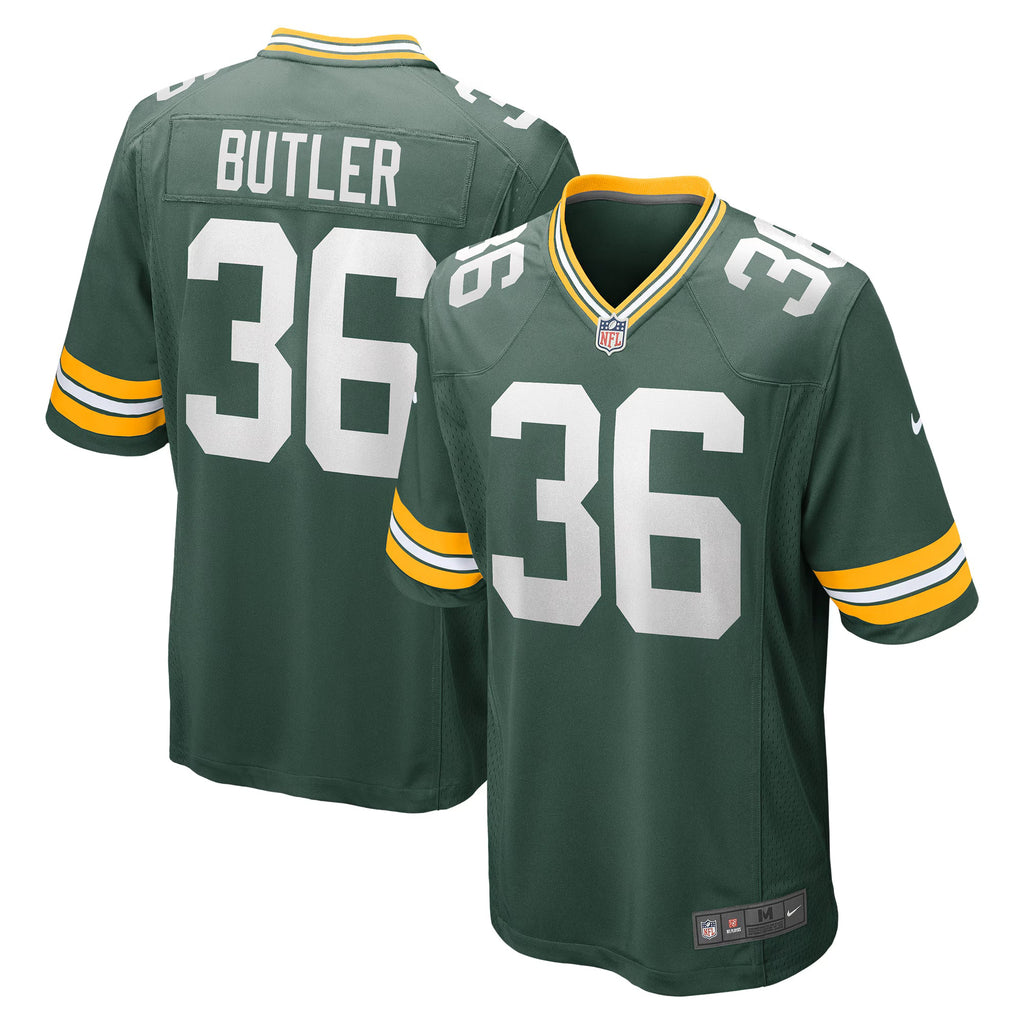 Green Bay Packers LeRoy Butler Green Retired Player Game Jersey