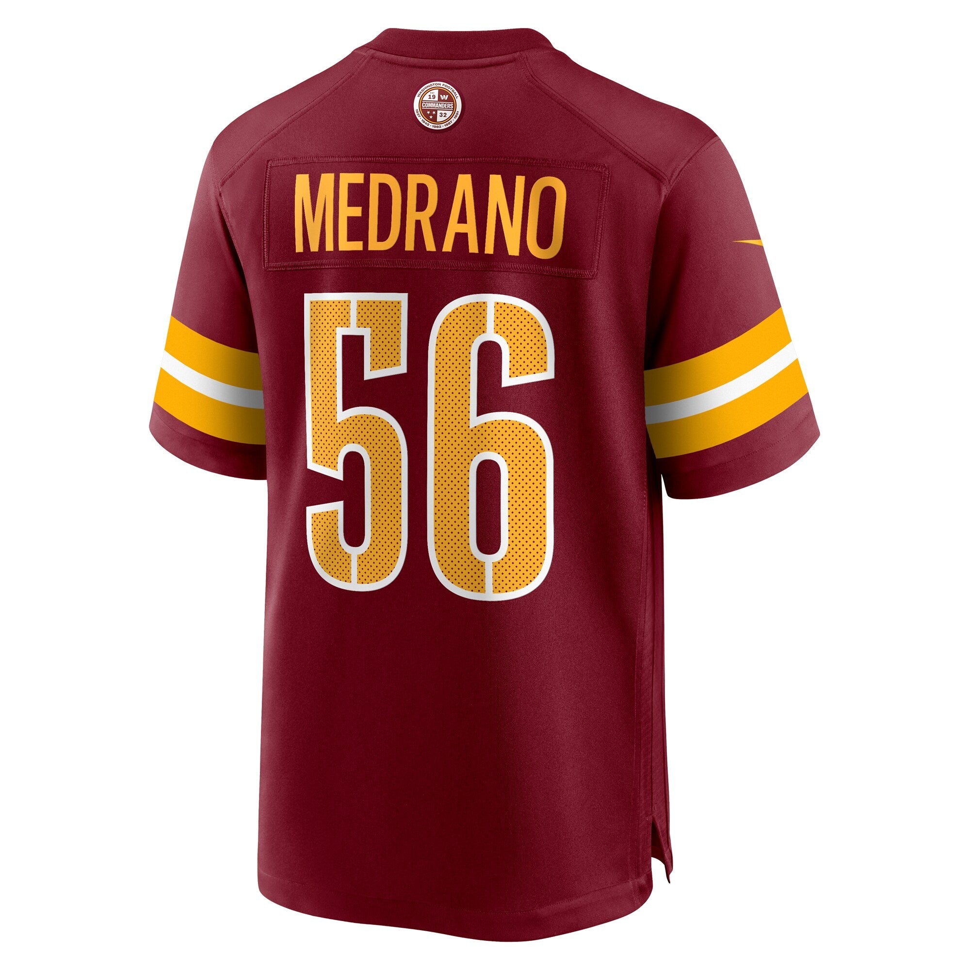 Washington Commanders Kain Medrano Burgundy Team Game Jersey