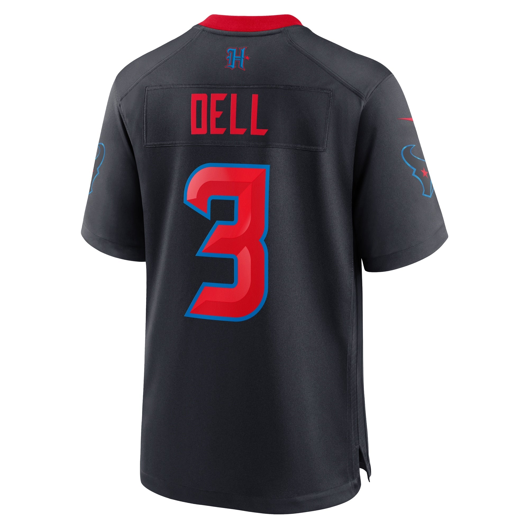 Houston Texans Tank Dell Navy 2nd Alternate Game Jersey