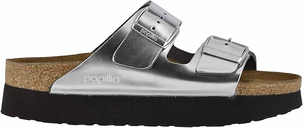 Women's Arizona Platform Sandal In Silver
