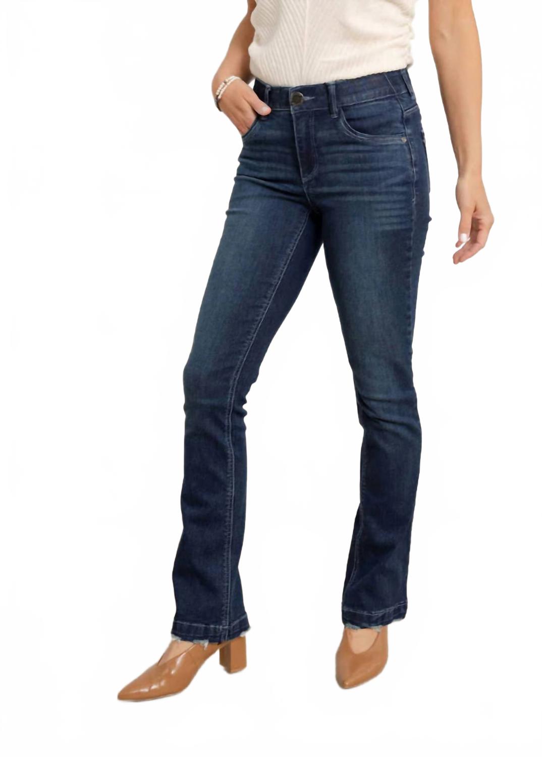 Bitty Bootcut Jeans In Indigo