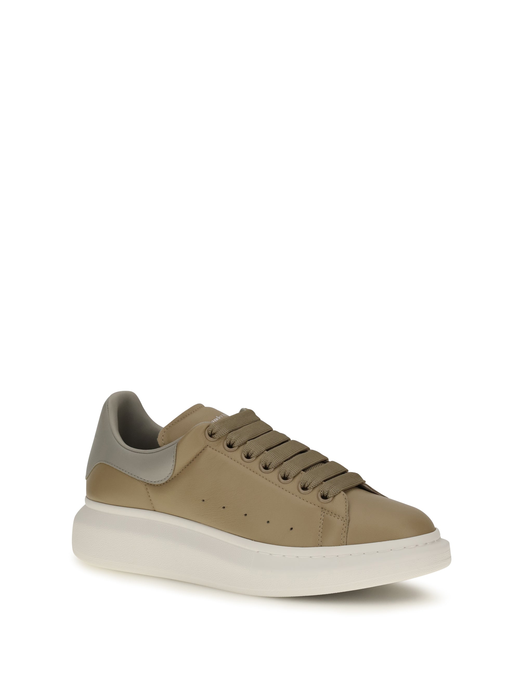 Alexander Mcqueen Men Leather Sneakers