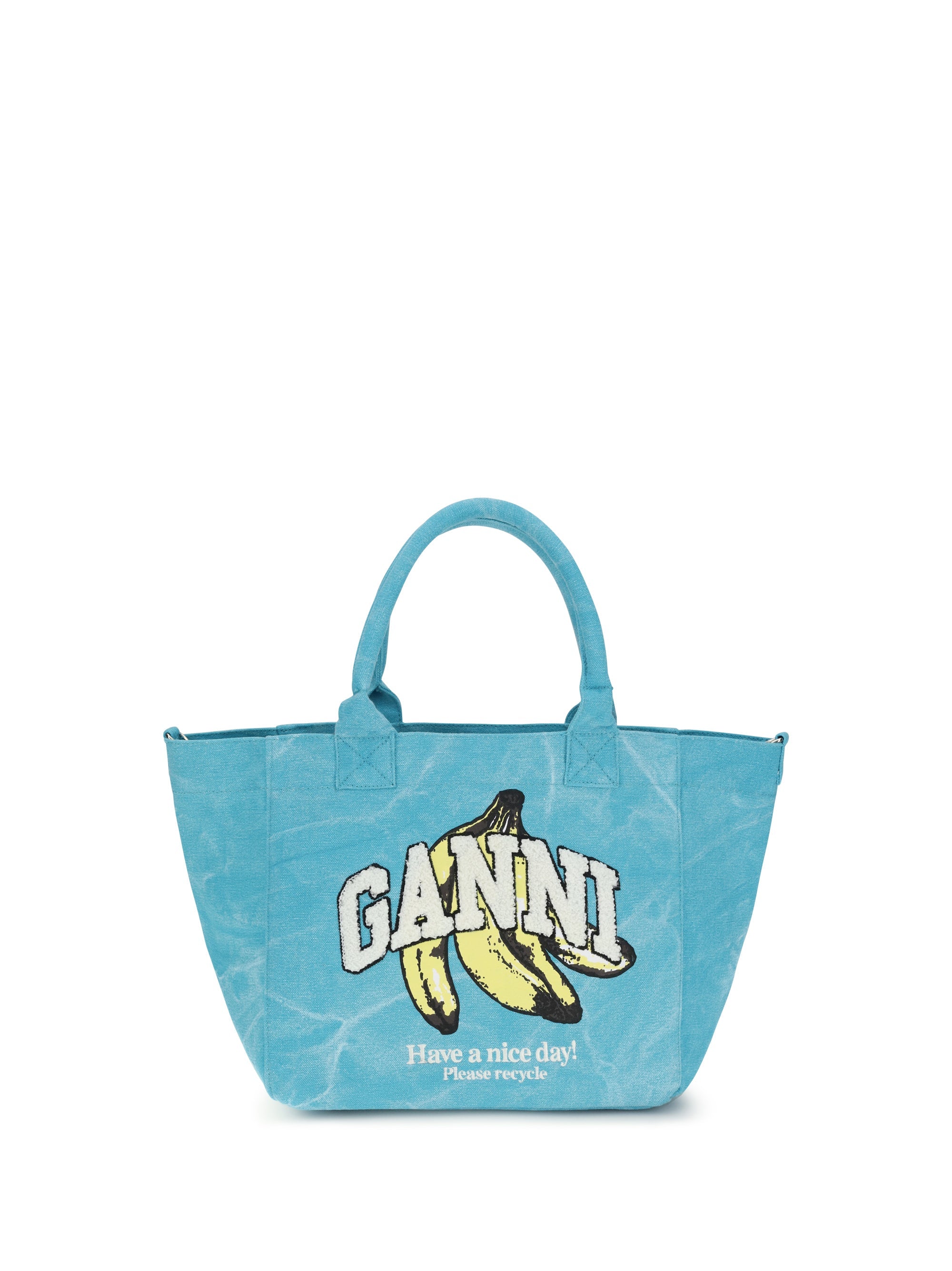 Ganni Women Banana Print Tote Bag