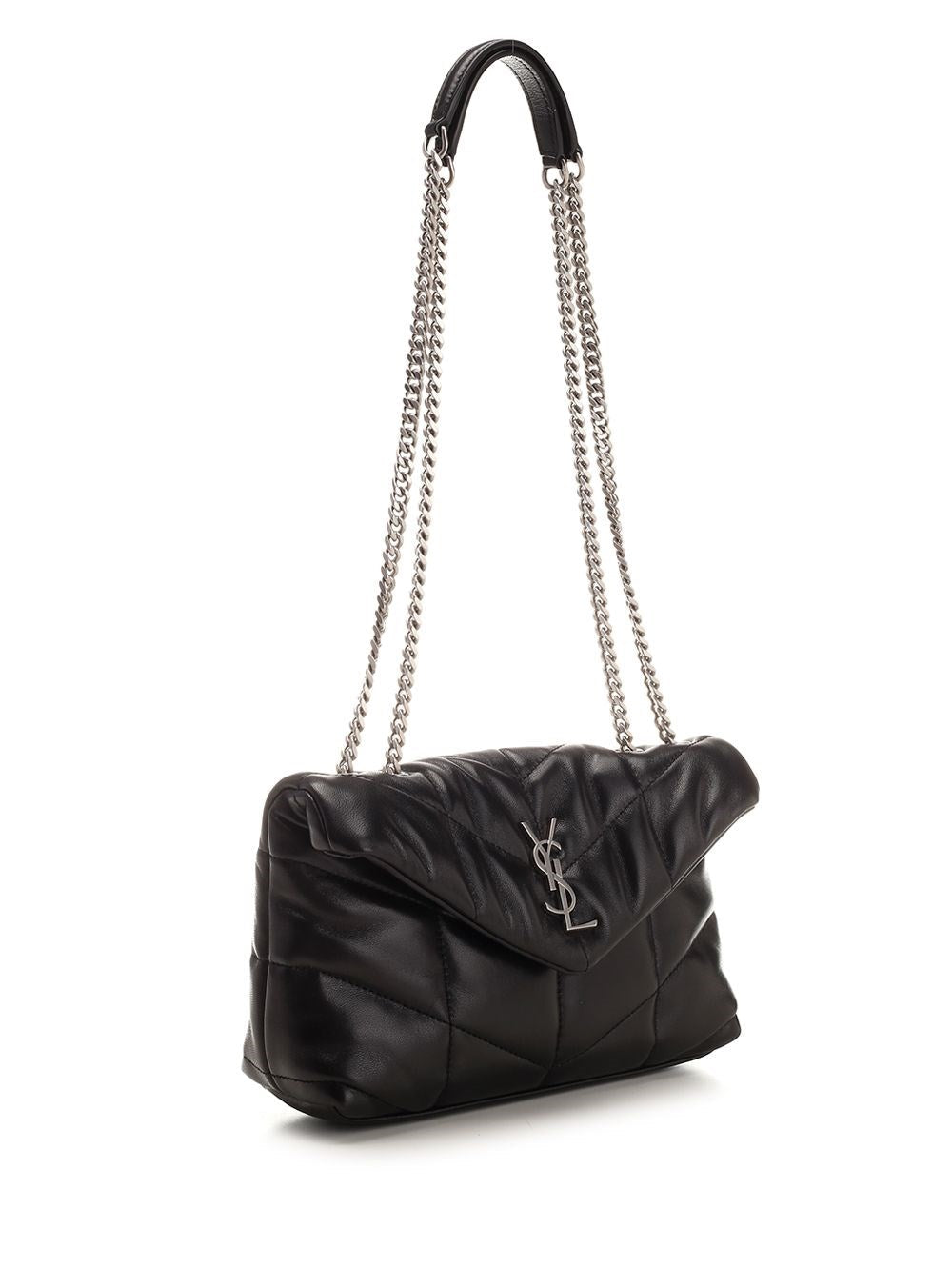 Saint Laurent Women "Lou Lou Puffer" Toy Shoulder Bag