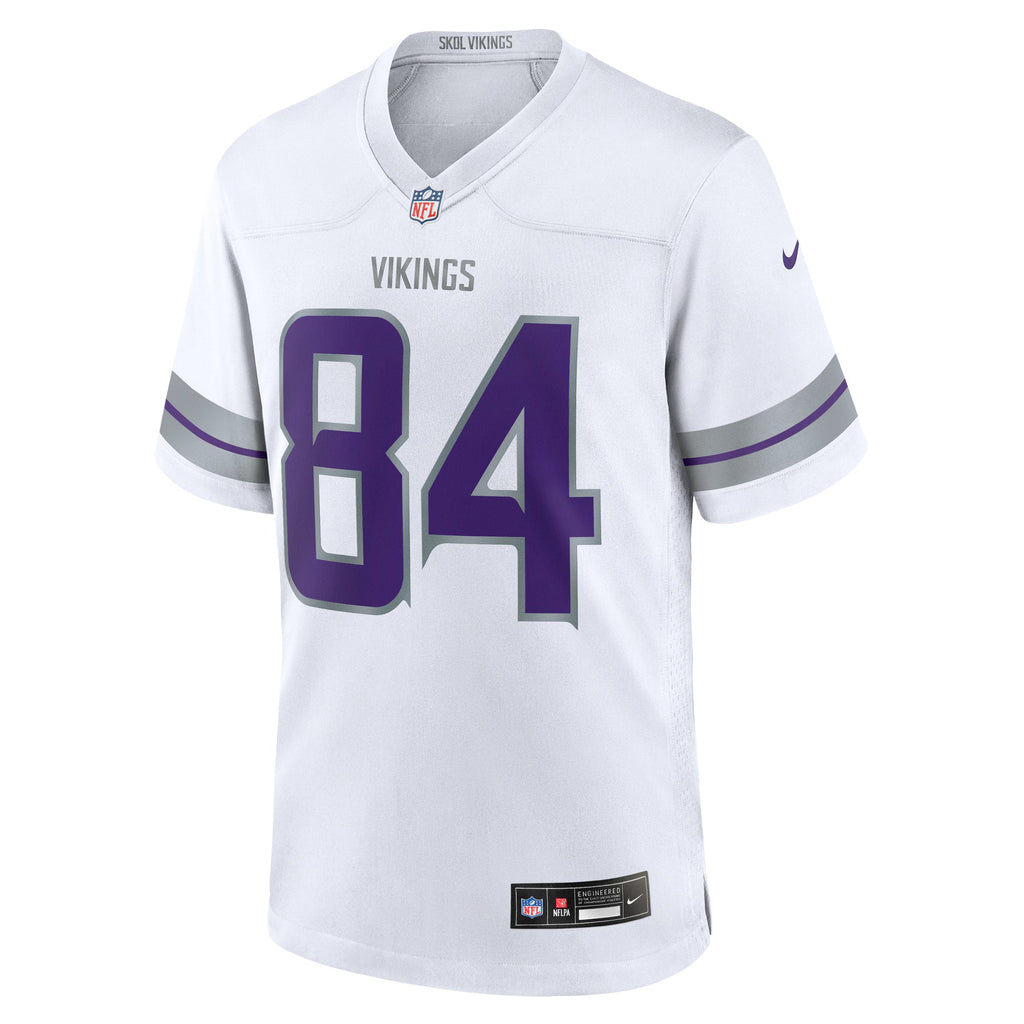 Minnesota Vikings Randy Moss White Alternate Retired Player Game Jersey