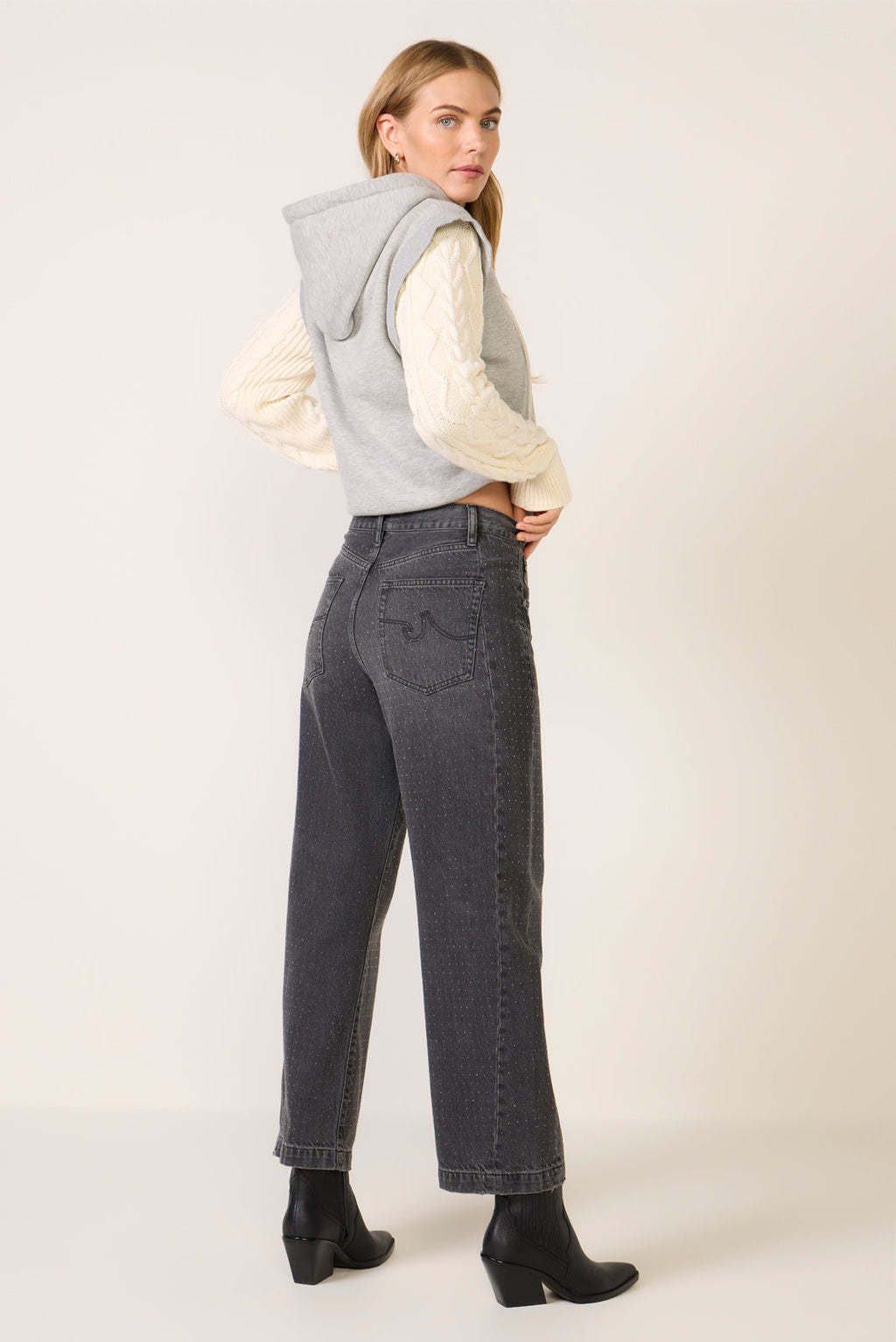 Women's Hattie Sparkle Barrel Jean