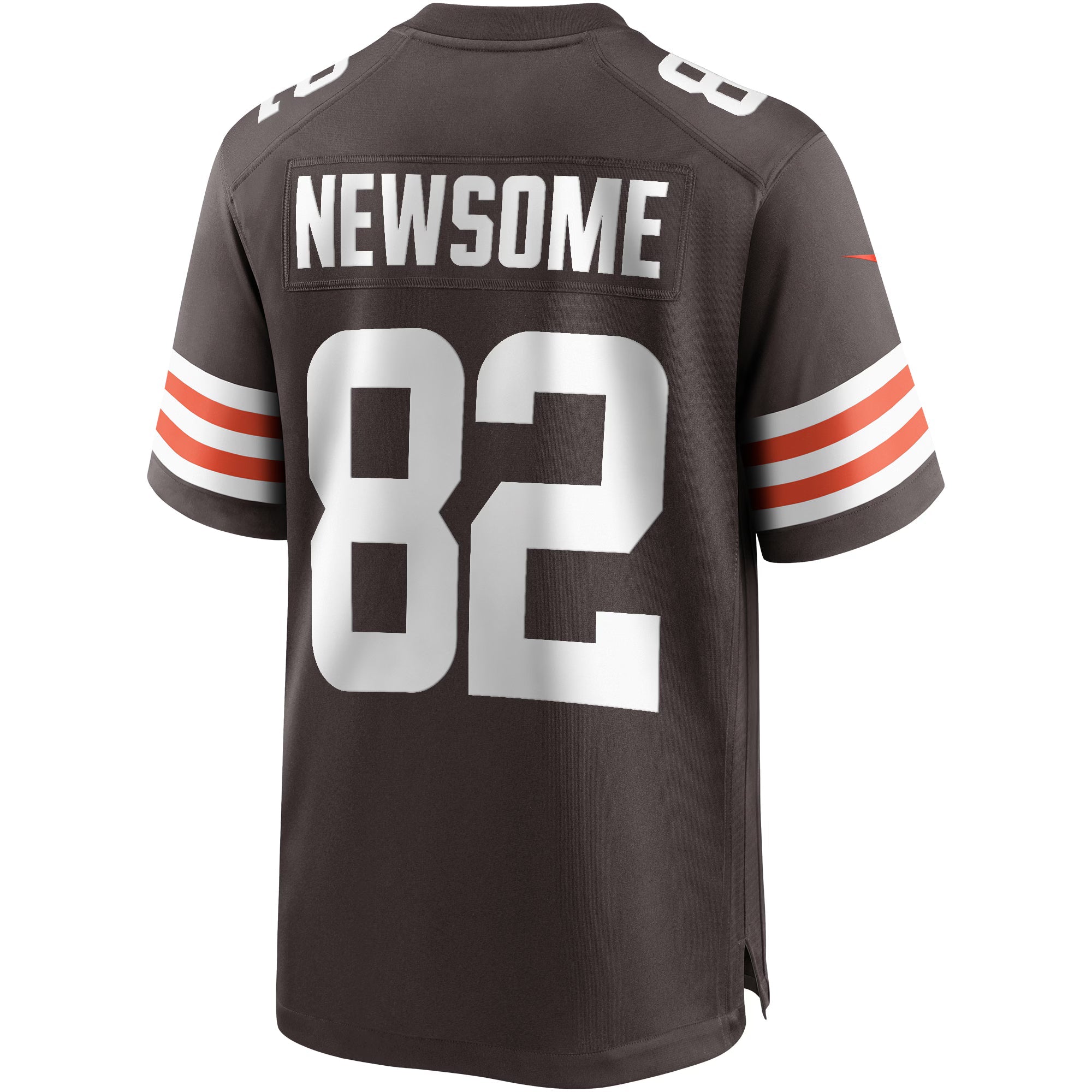 Cleveland Browns Ozzie Newsome Brown Game Retired Player Jersey