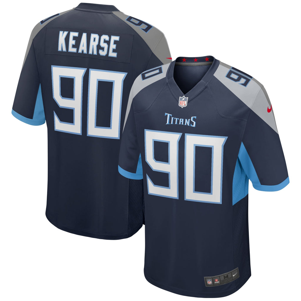 Tennessee Titans Jevon Kearse Navy Game Retired Player Jersey
