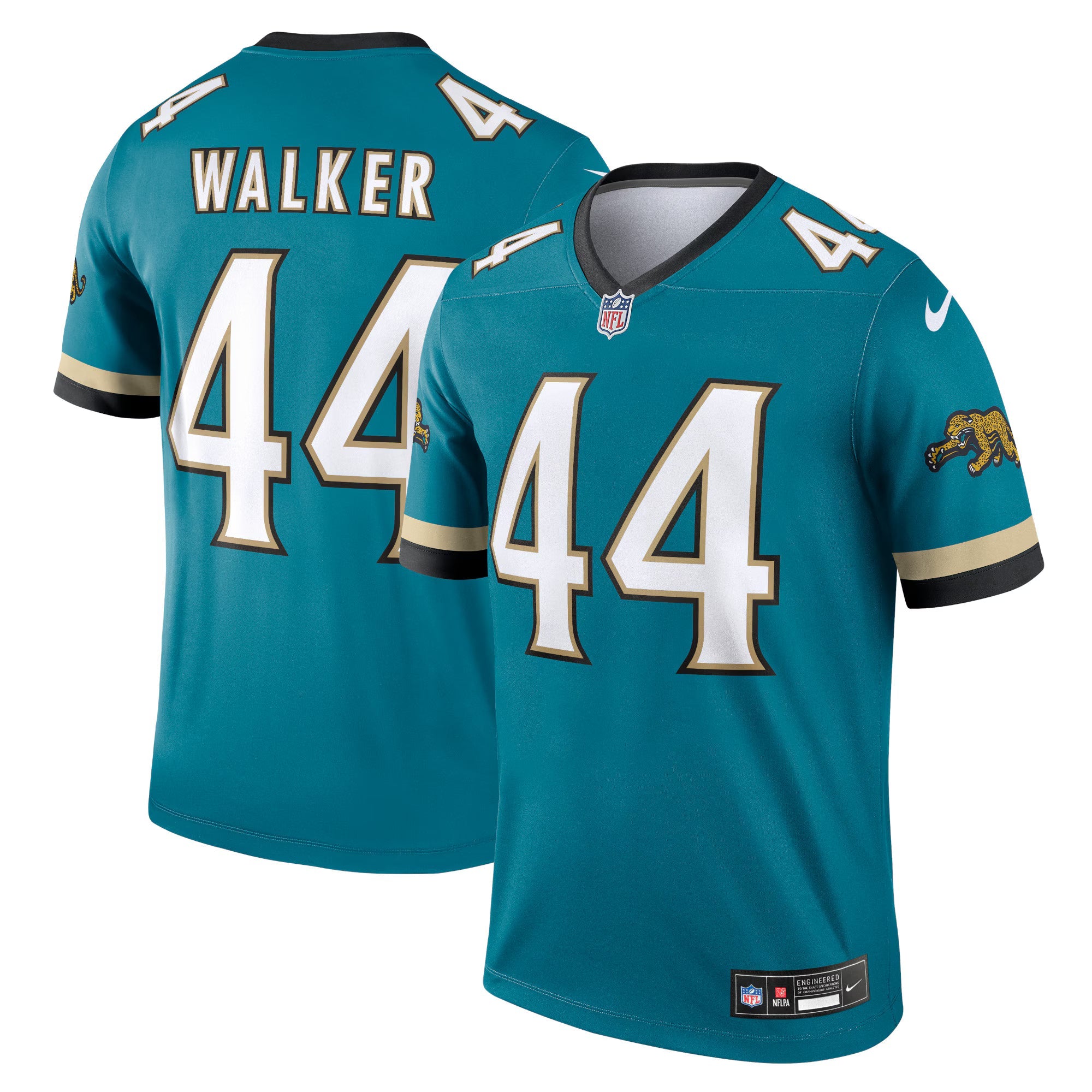 Jacksonville Jaguars Travon Walker Teal Legend Player Performance Top
