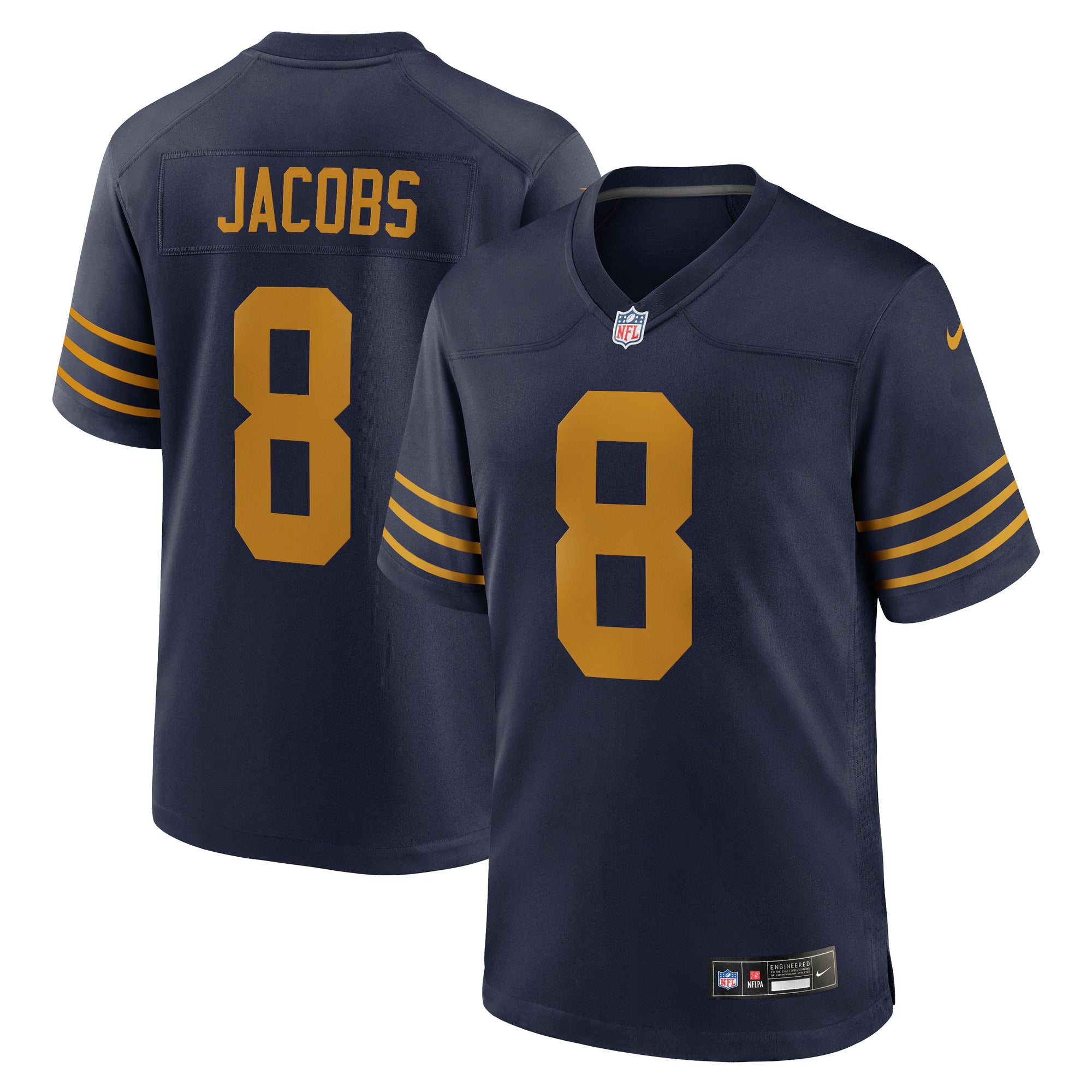 Green Bay Packers Josh Jacobs Navy The 1923 Classic Game Jersey