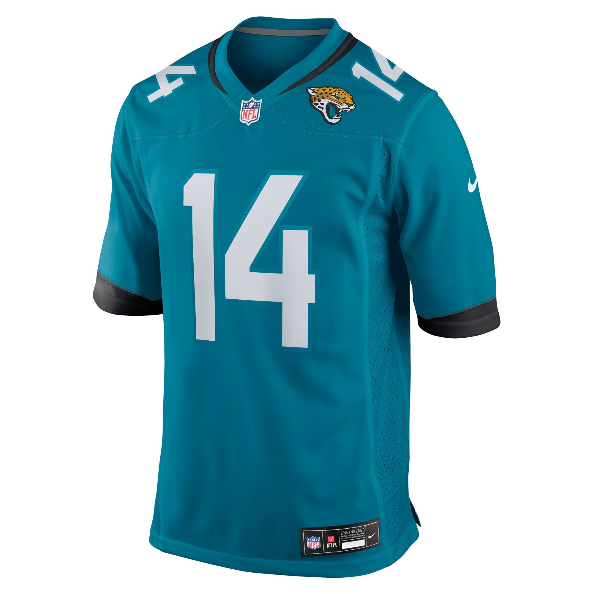Jacksonville Jaguars Nick Mullens Teal Team Game Jersey