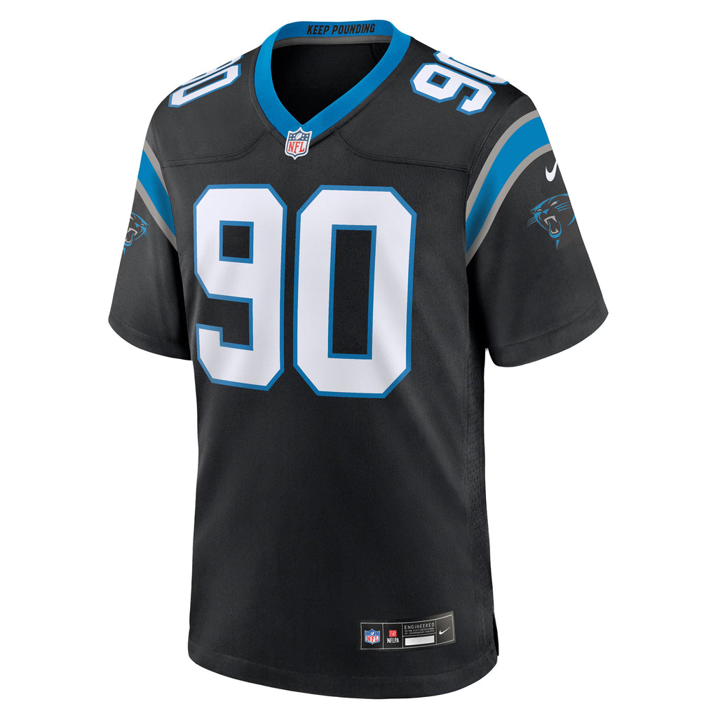 Carolina Panthers Julius Peppers Black Retired Player Game Jersey
