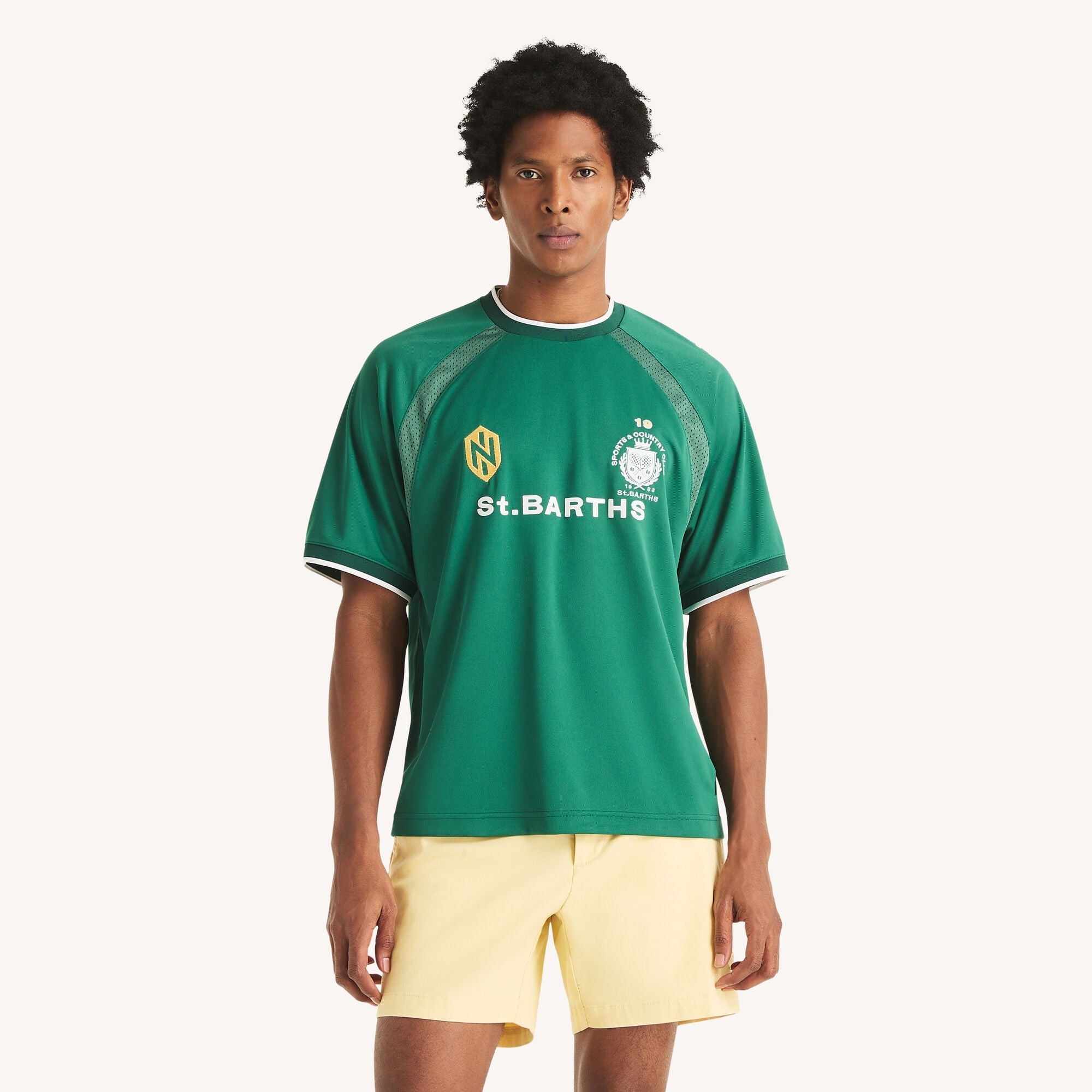 Nautica Mens Soccer Crewneck Performance T-Shirt