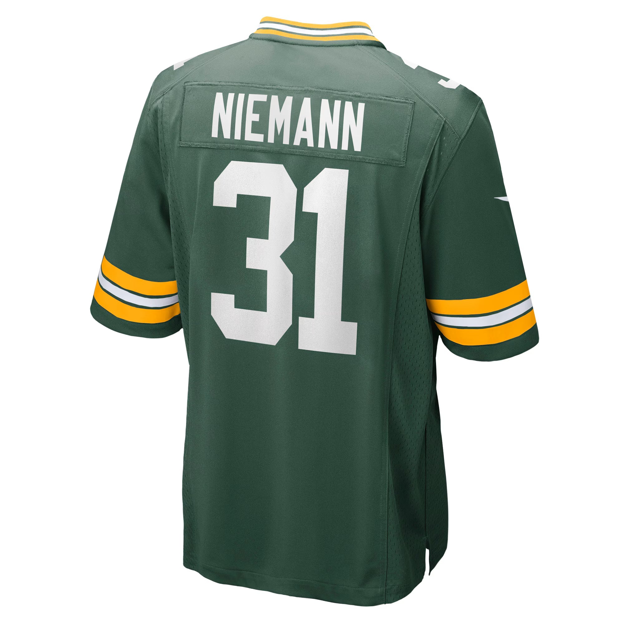 Green Bay Packers Nick Niemann Green Team Game Jersey