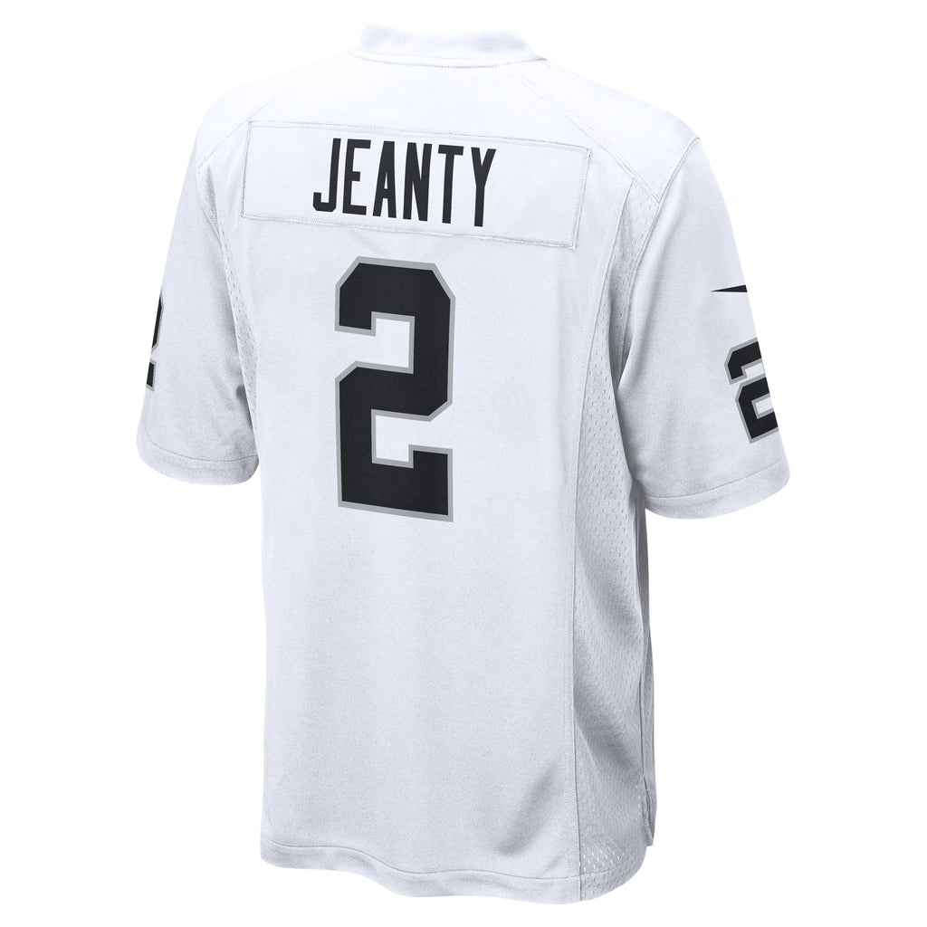 Las Vegas Raiders Ashton Jeanty White Game Jersey