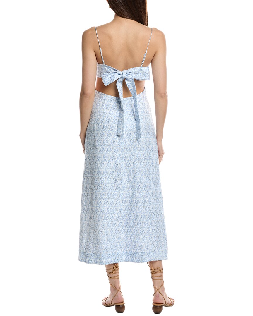 Faithfull The Brand Antibes Linen Maxi Dress