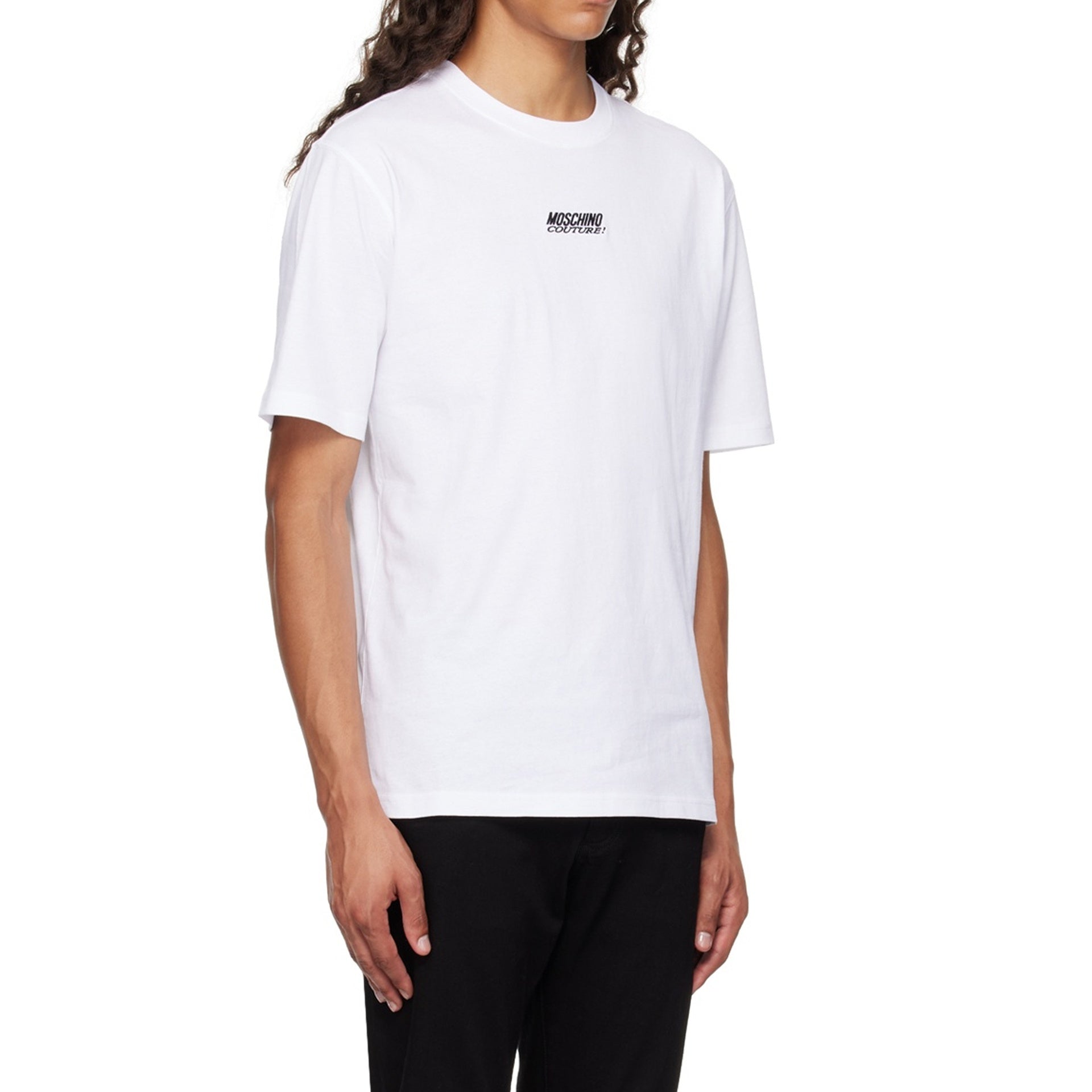 Moschino Logo Embroidered T-Shirt Men