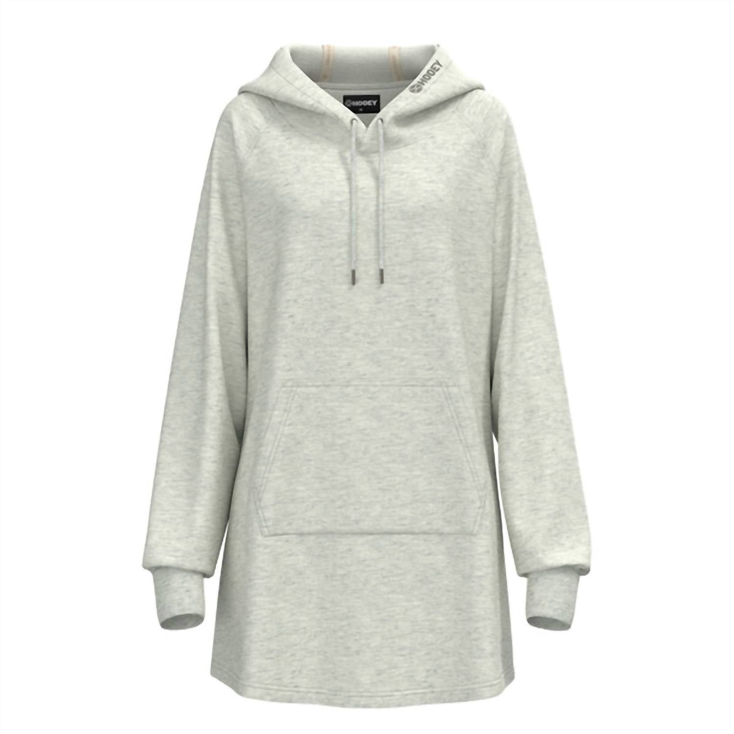Women's Corpus Hoody Dress In Heather Grey