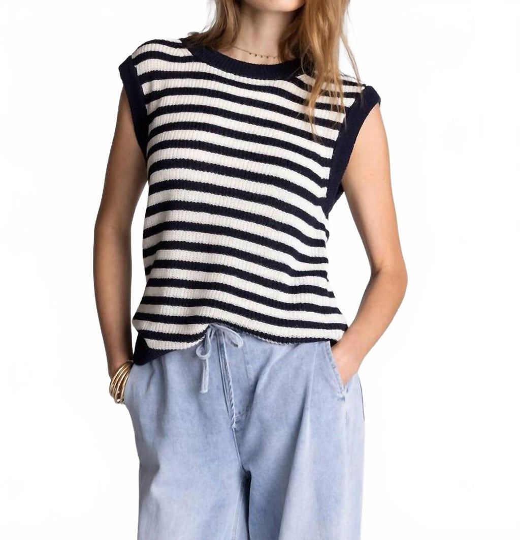 Orta Tank Top In Navy