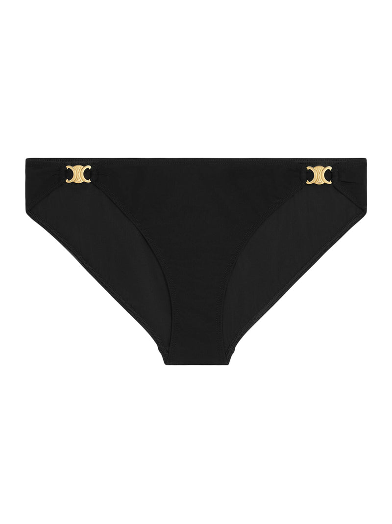 Celine Women Triomphe Swimsuit Bottom In Matte Jersey